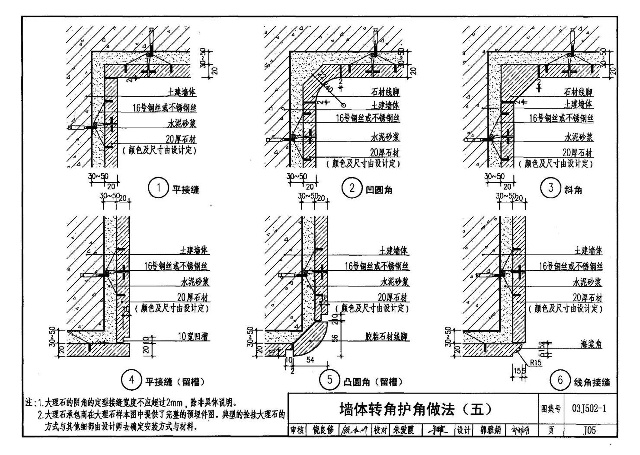 03J502-1--内装修-轻钢龙骨内（隔）墙装修及隔断