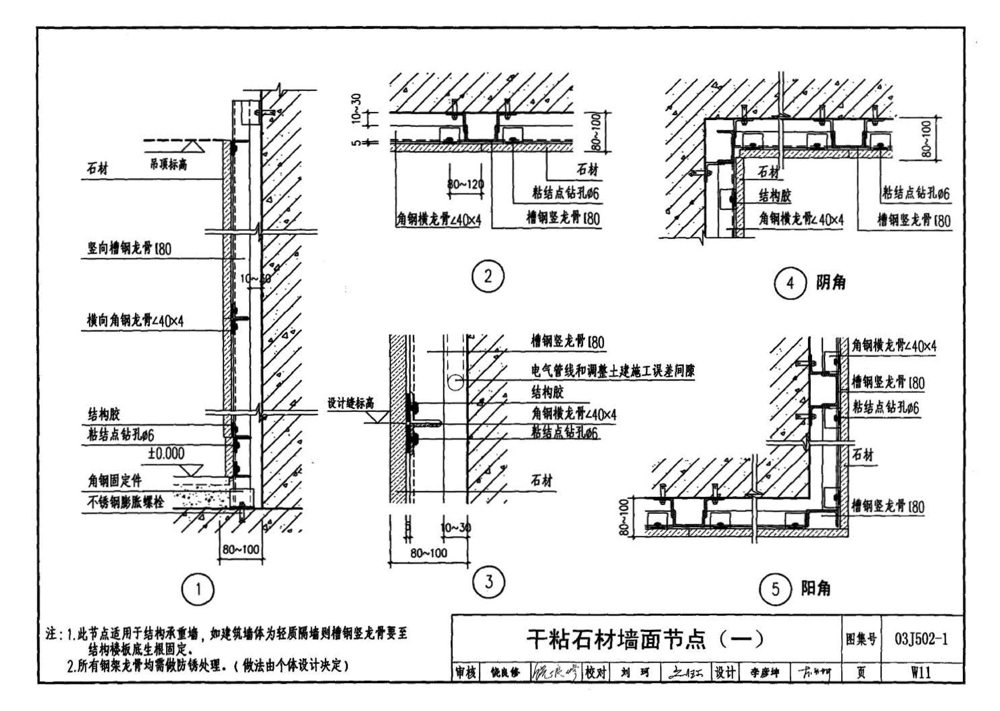 03J502-1--内装修-轻钢龙骨内（隔）墙装修及隔断