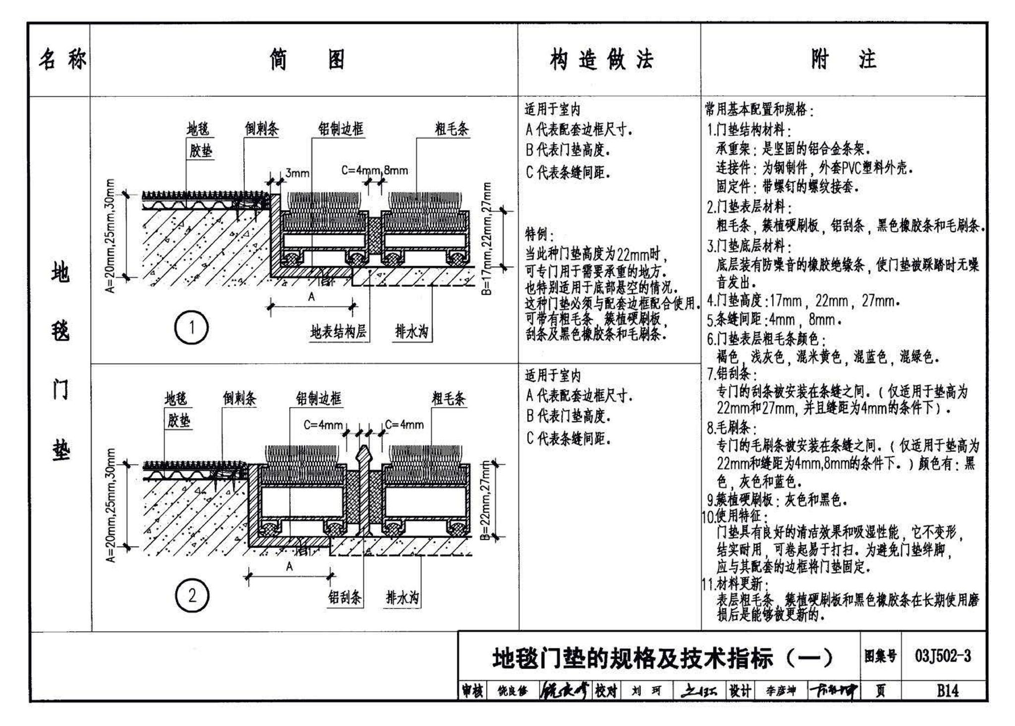 03J502-3--内装修-室内（楼）地面及其它装修构造