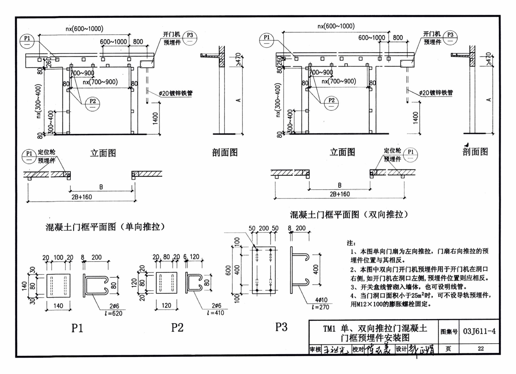 03J611-4--铝合金、彩钢、不锈钢夹芯板大门