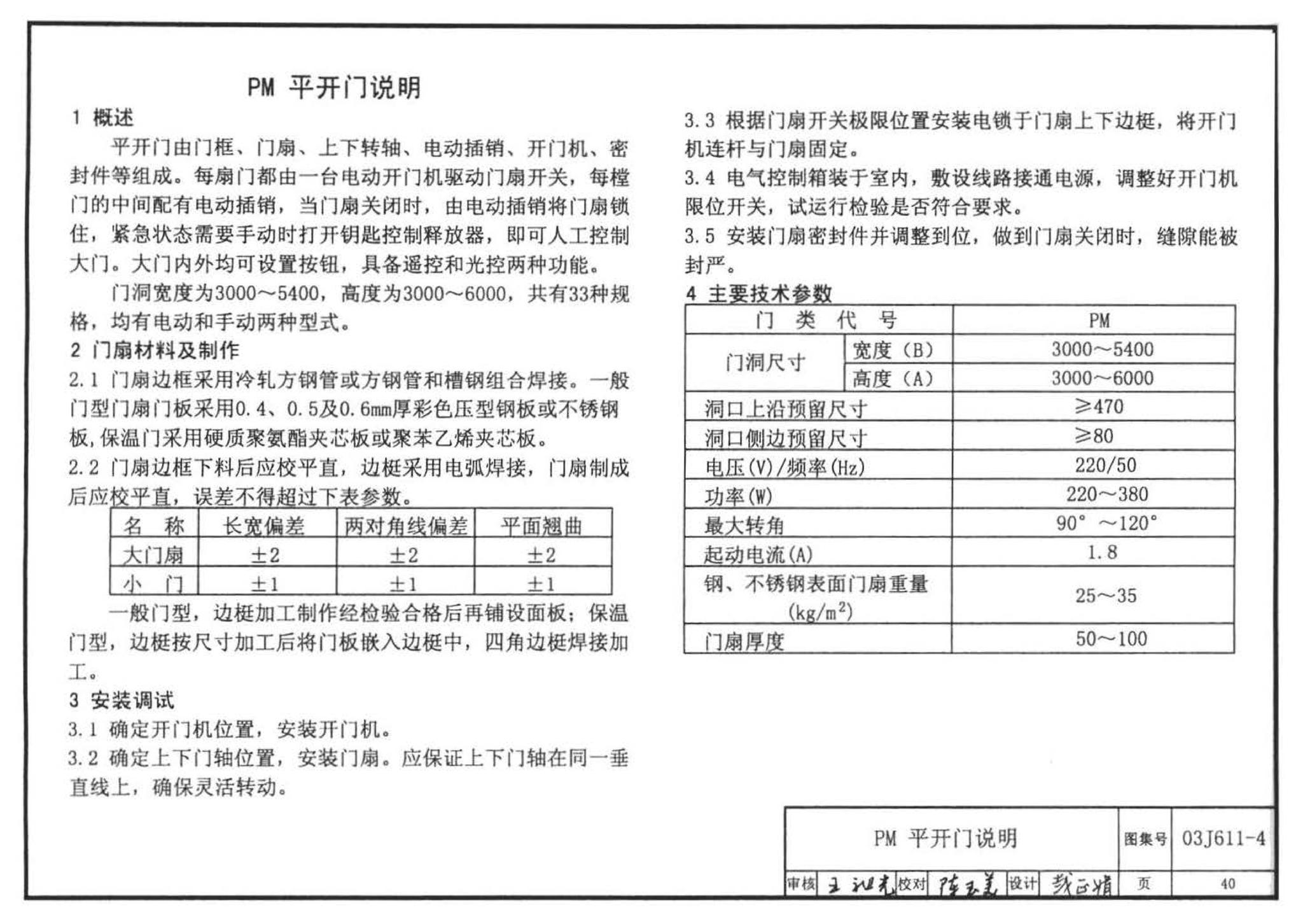 03J611-4--铝合金、彩钢、不锈钢夹芯板大门