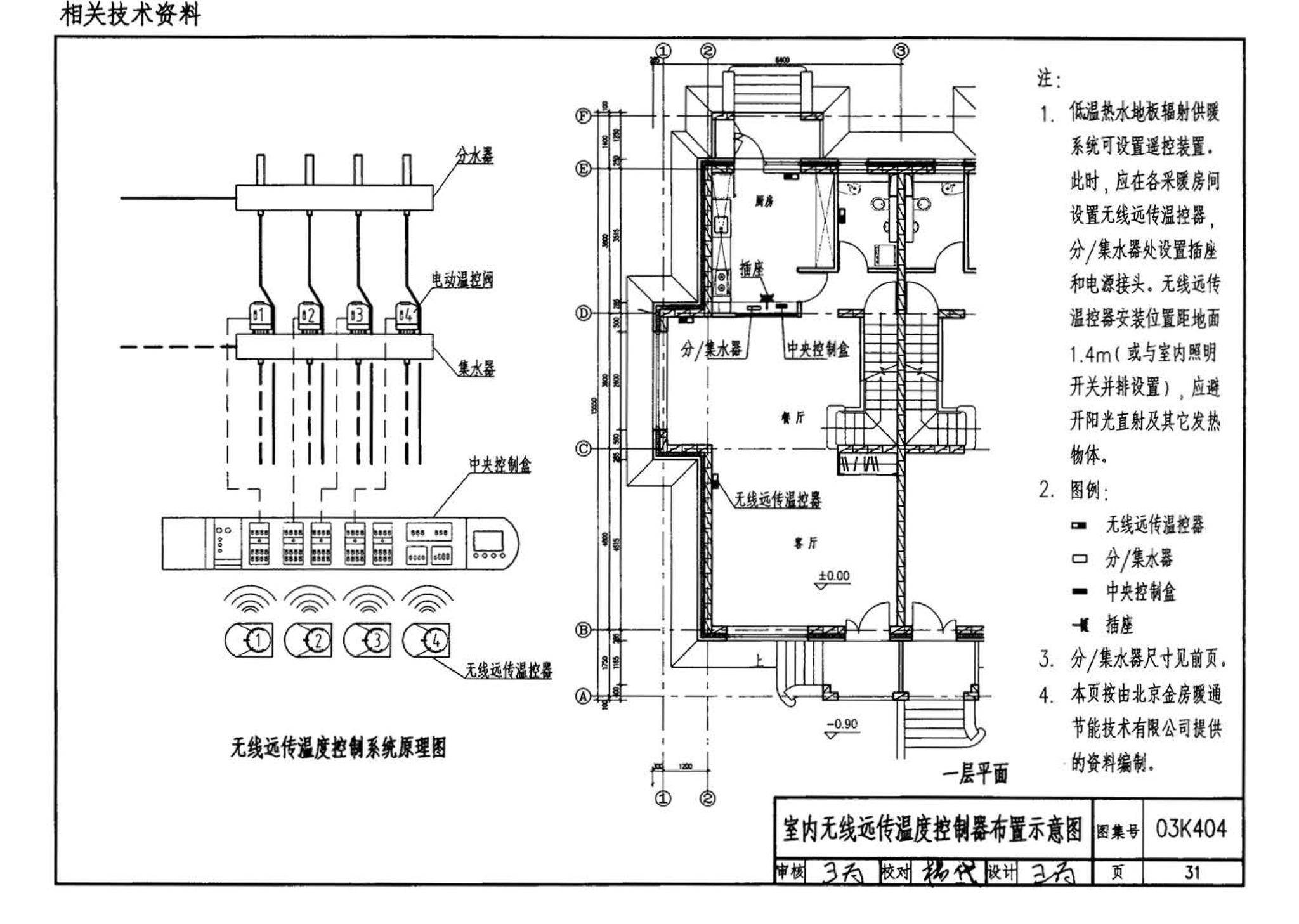 03K404、03(05)K404--低温热水地板辐射供暖系统施工安装（含2005年局部修改版）