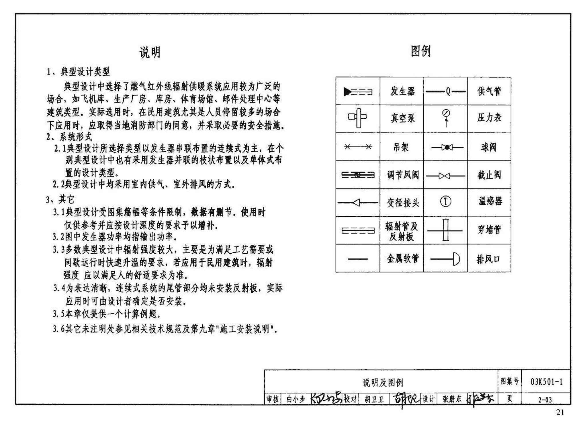 03K501-1--燃气红外线辐射供暖系统设计选用及施工安装