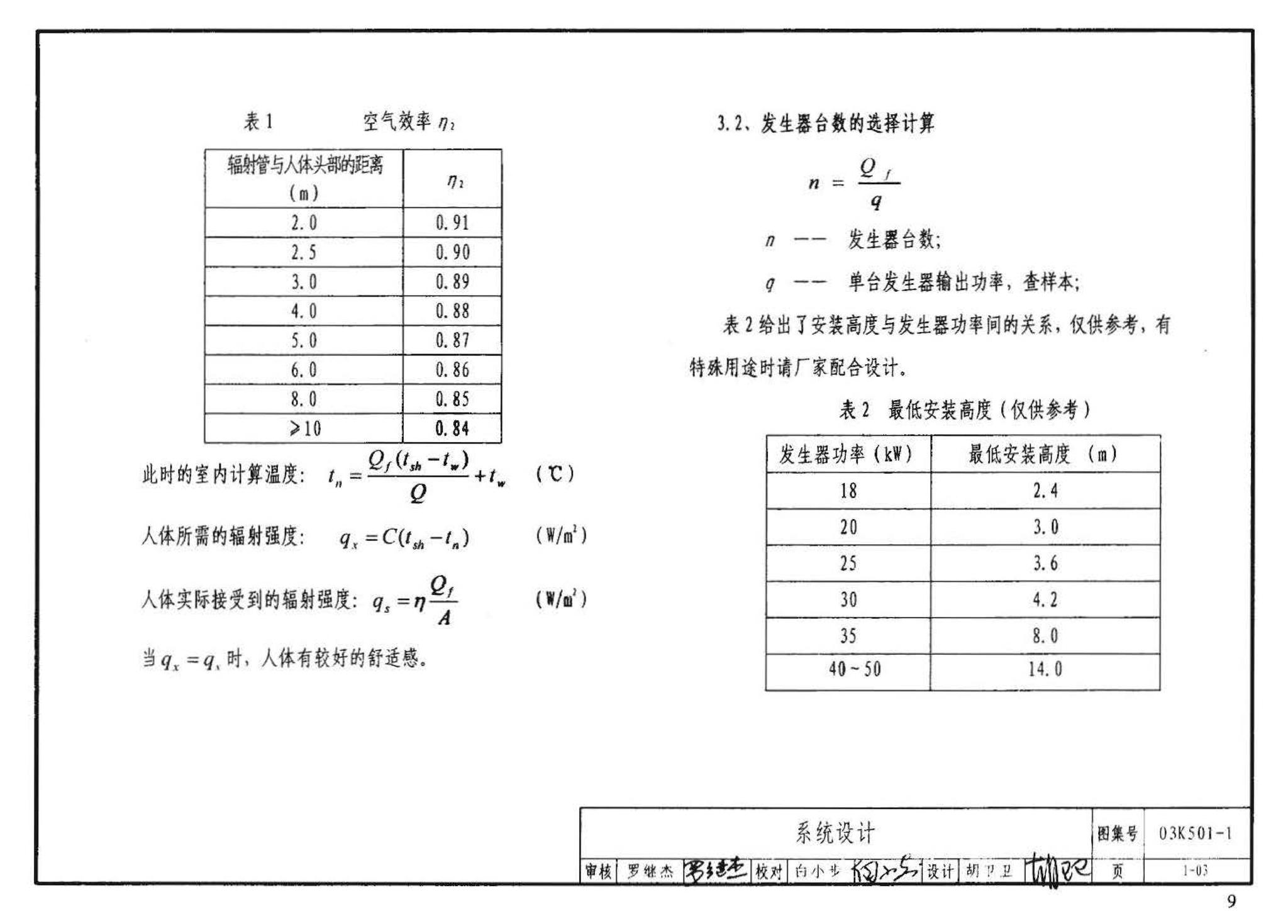 03K501-1--燃气红外线辐射供暖系统设计选用及施工安装