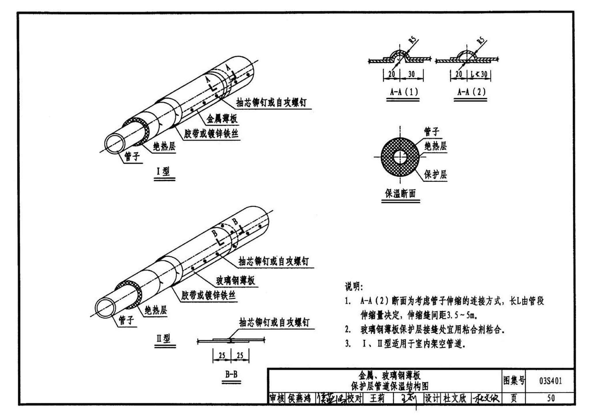 03S401--管道和设备保温、防结露及电伴热