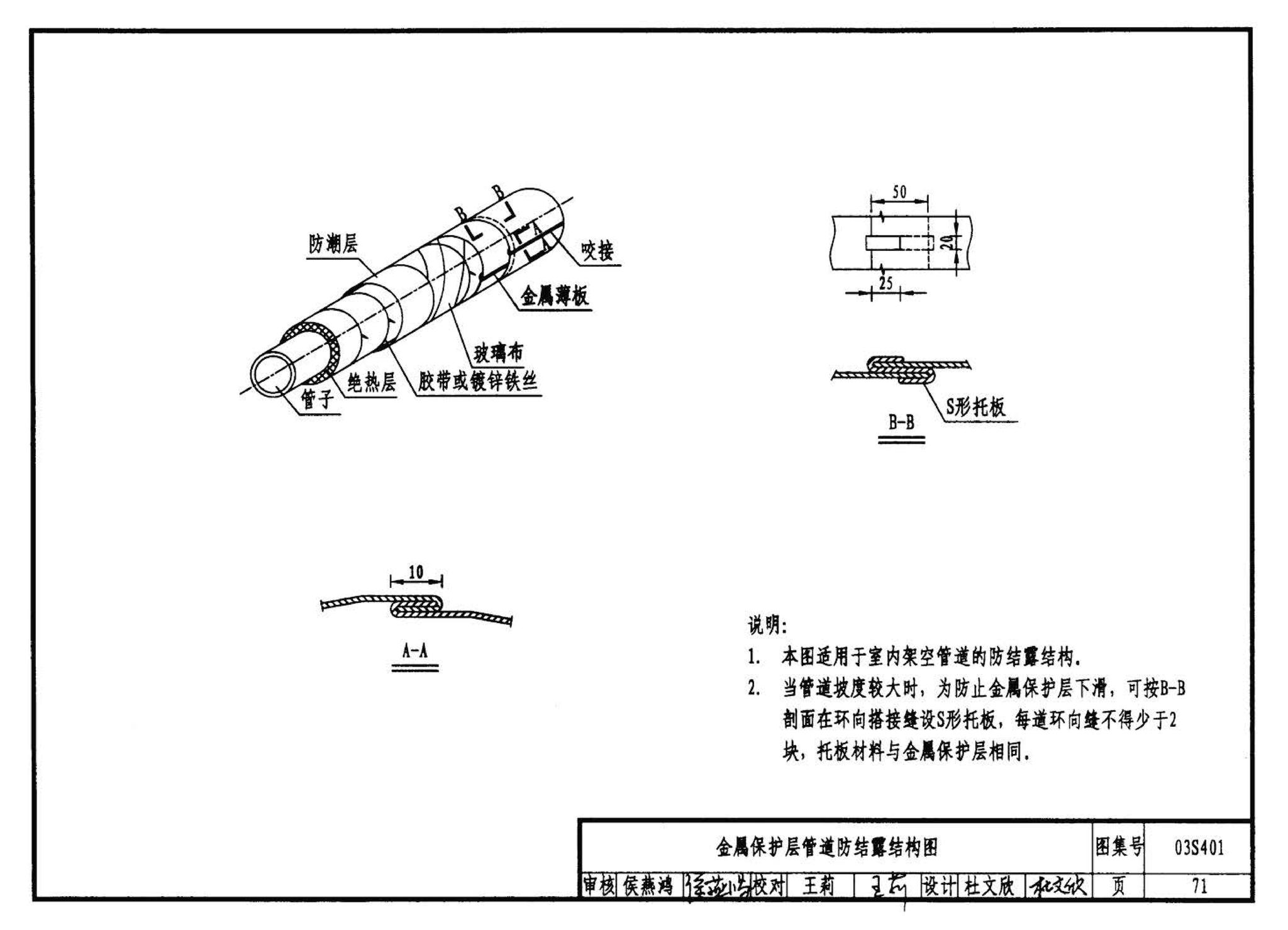 03S401--管道和设备保温、防结露及电伴热