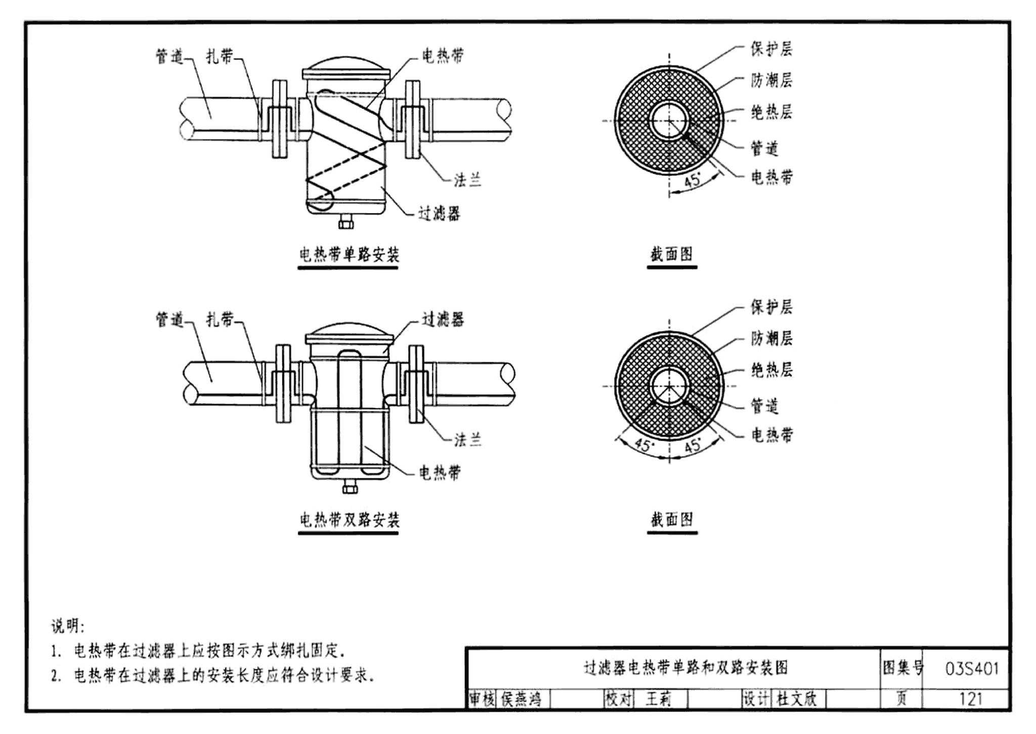 03S401--管道和设备保温、防结露及电伴热