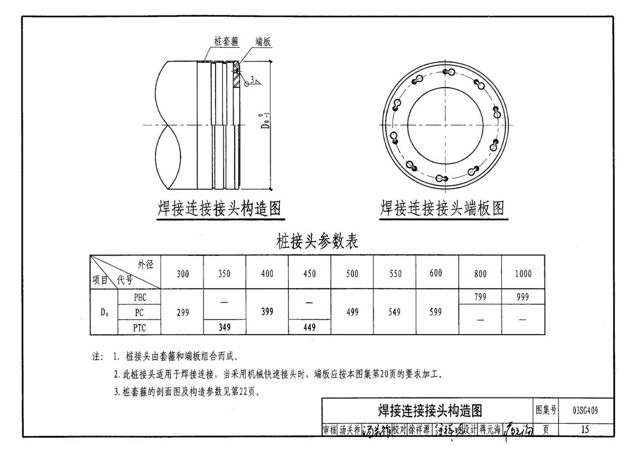 03SG409--预应力混凝土管桩