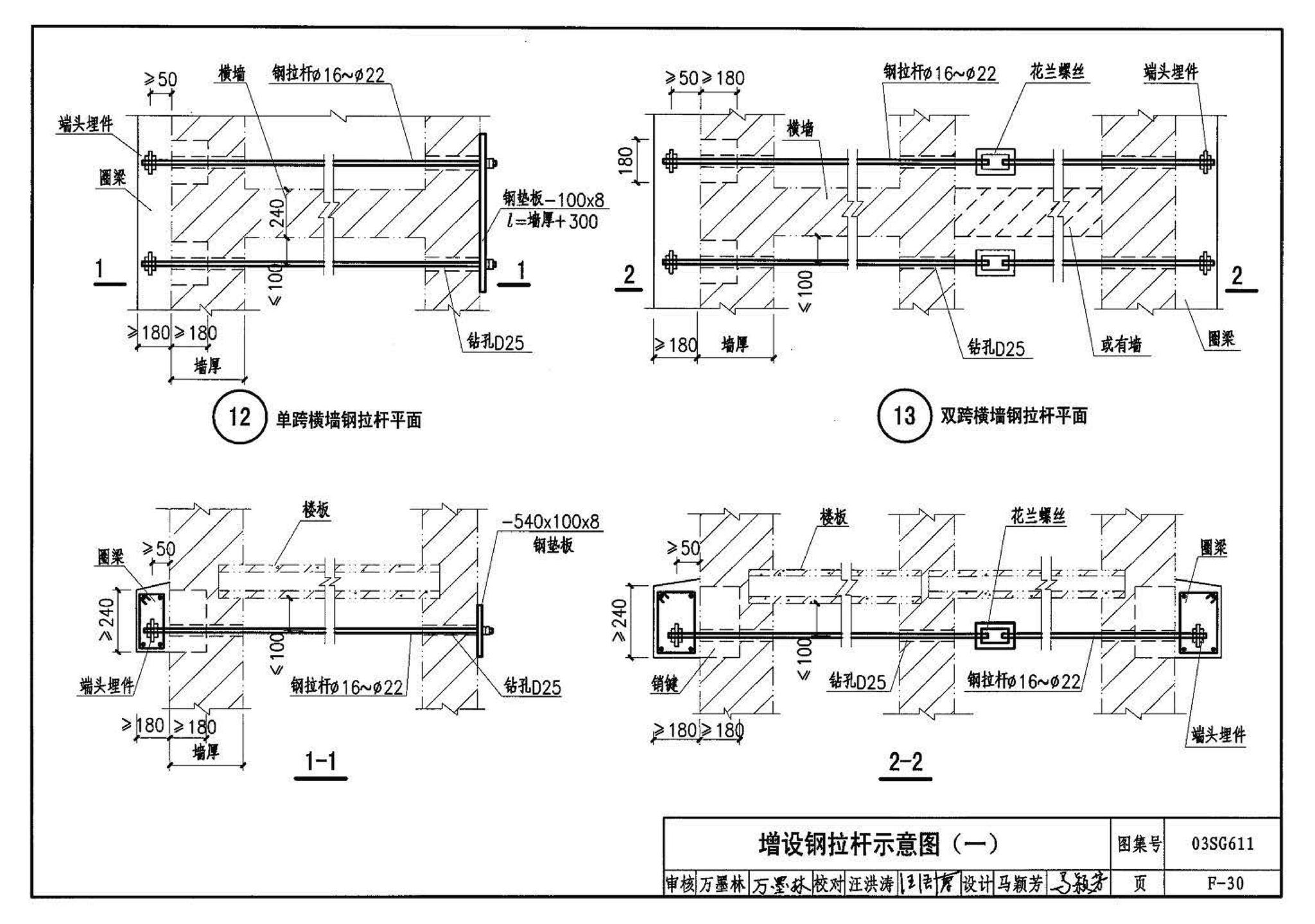 03SG611--砖混结构加固与修复