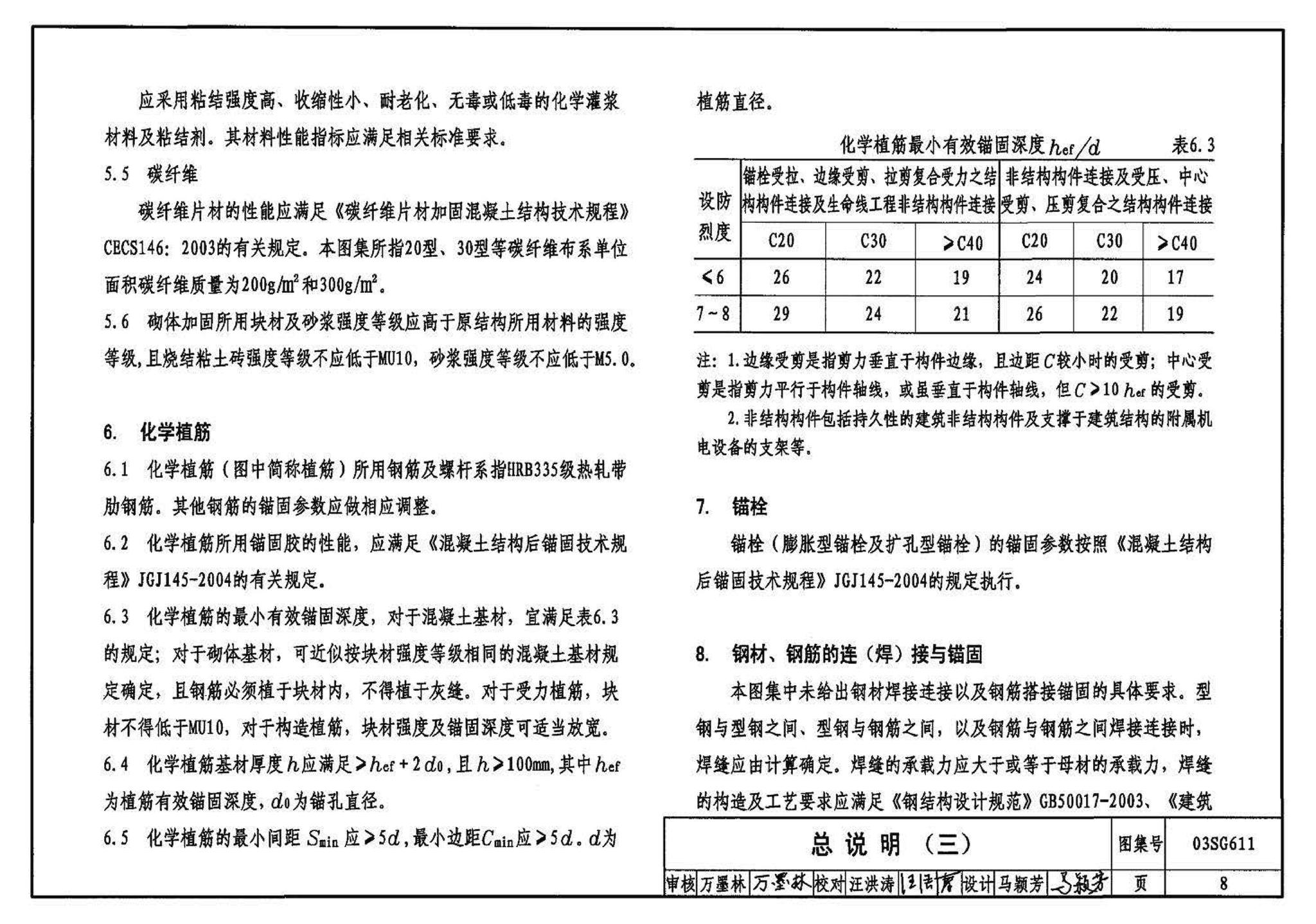 03SG611--砖混结构加固与修复