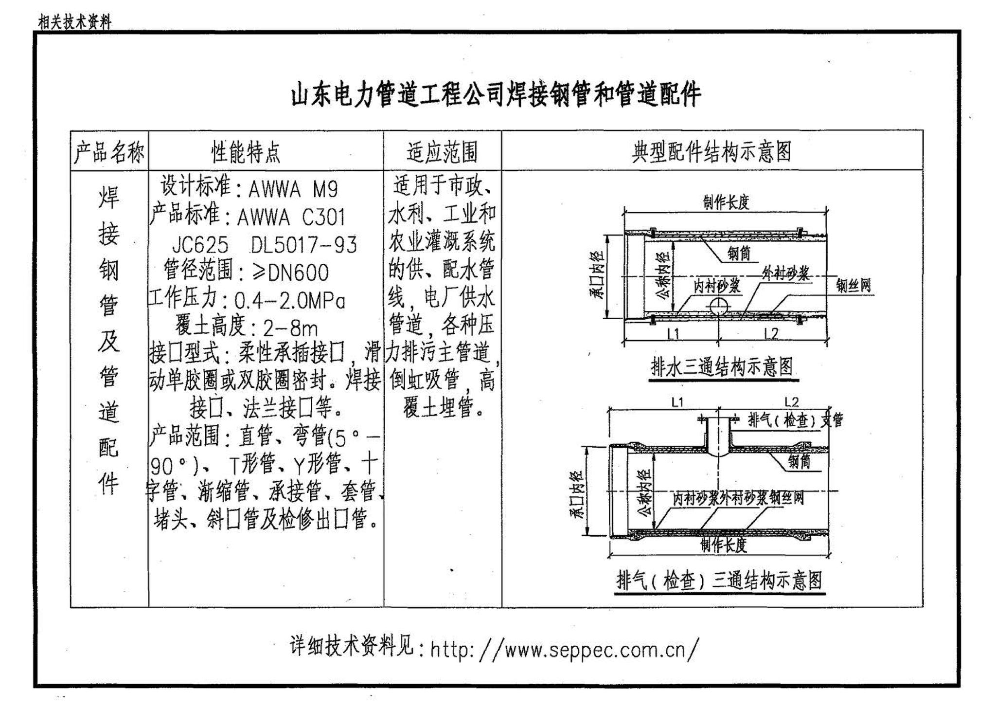 03SS505--柔性接口给水管道支墩