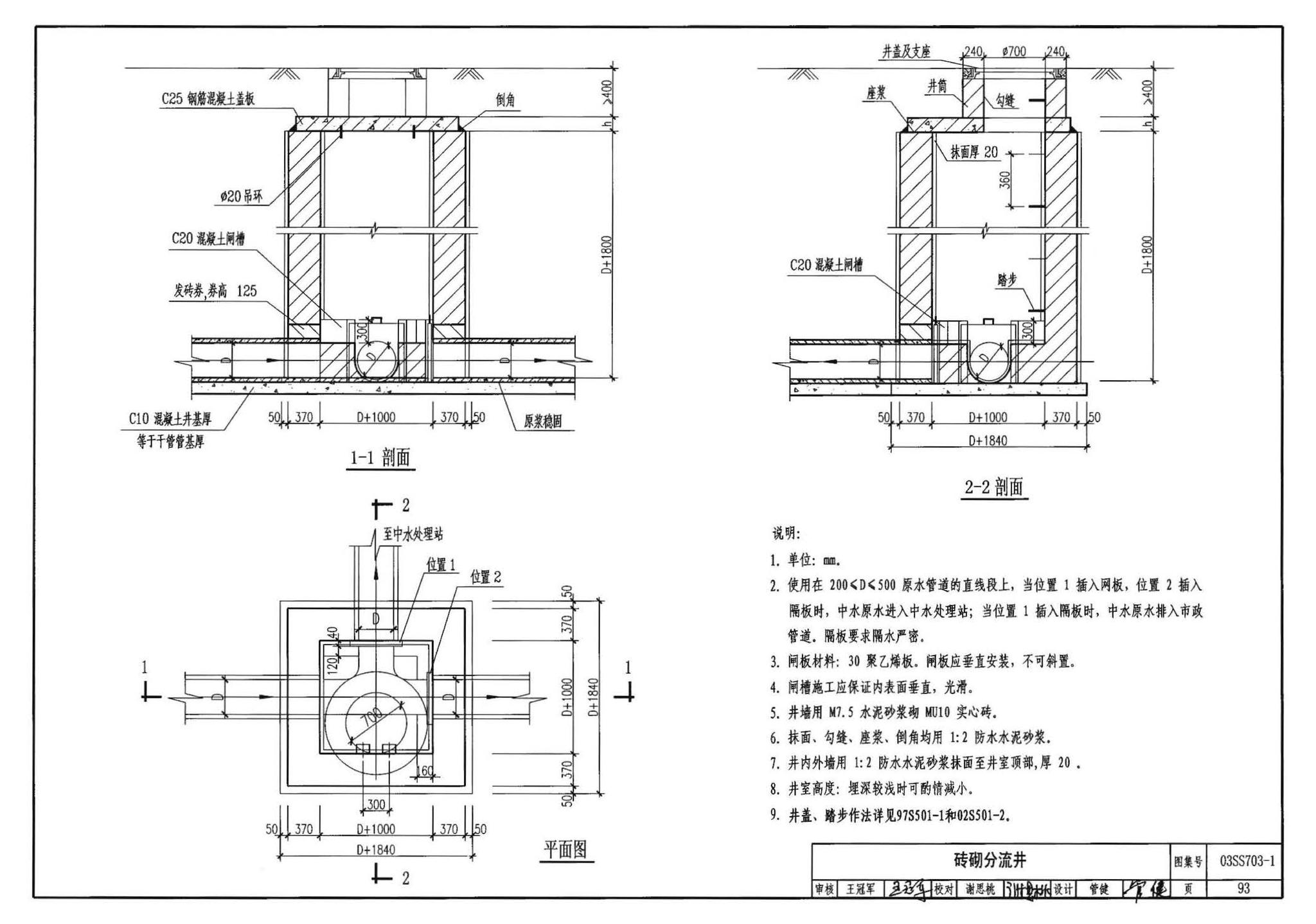 03SS703-1--建筑中水处理工程（一）