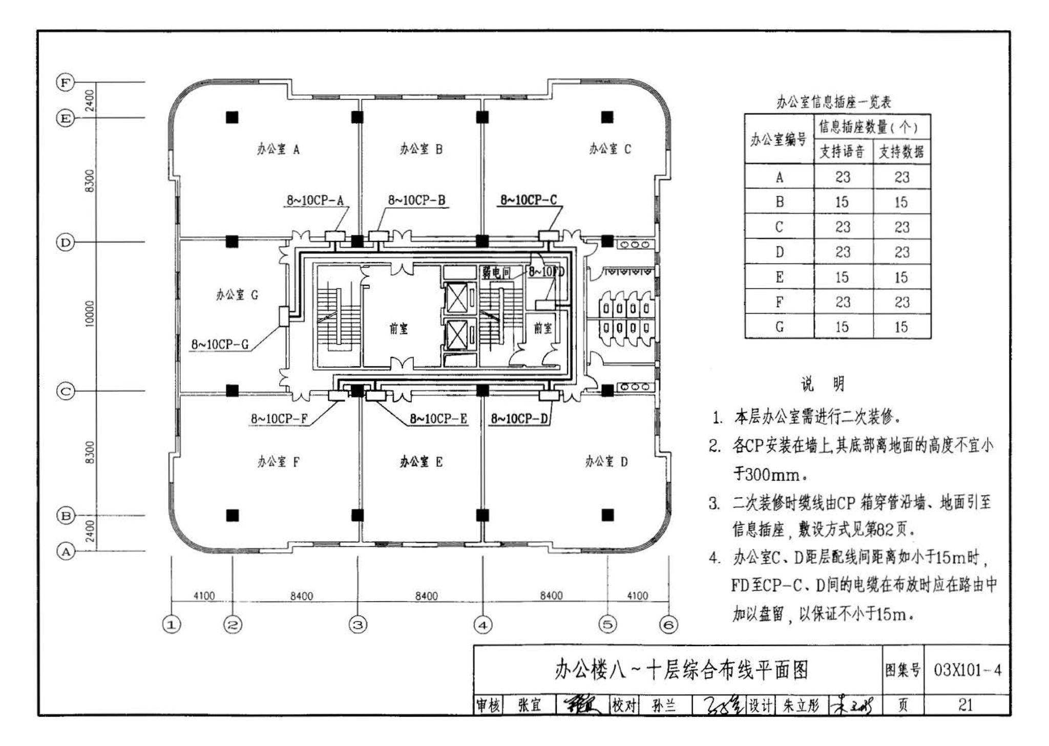 03X101-4--综合布线系统工程设计实例