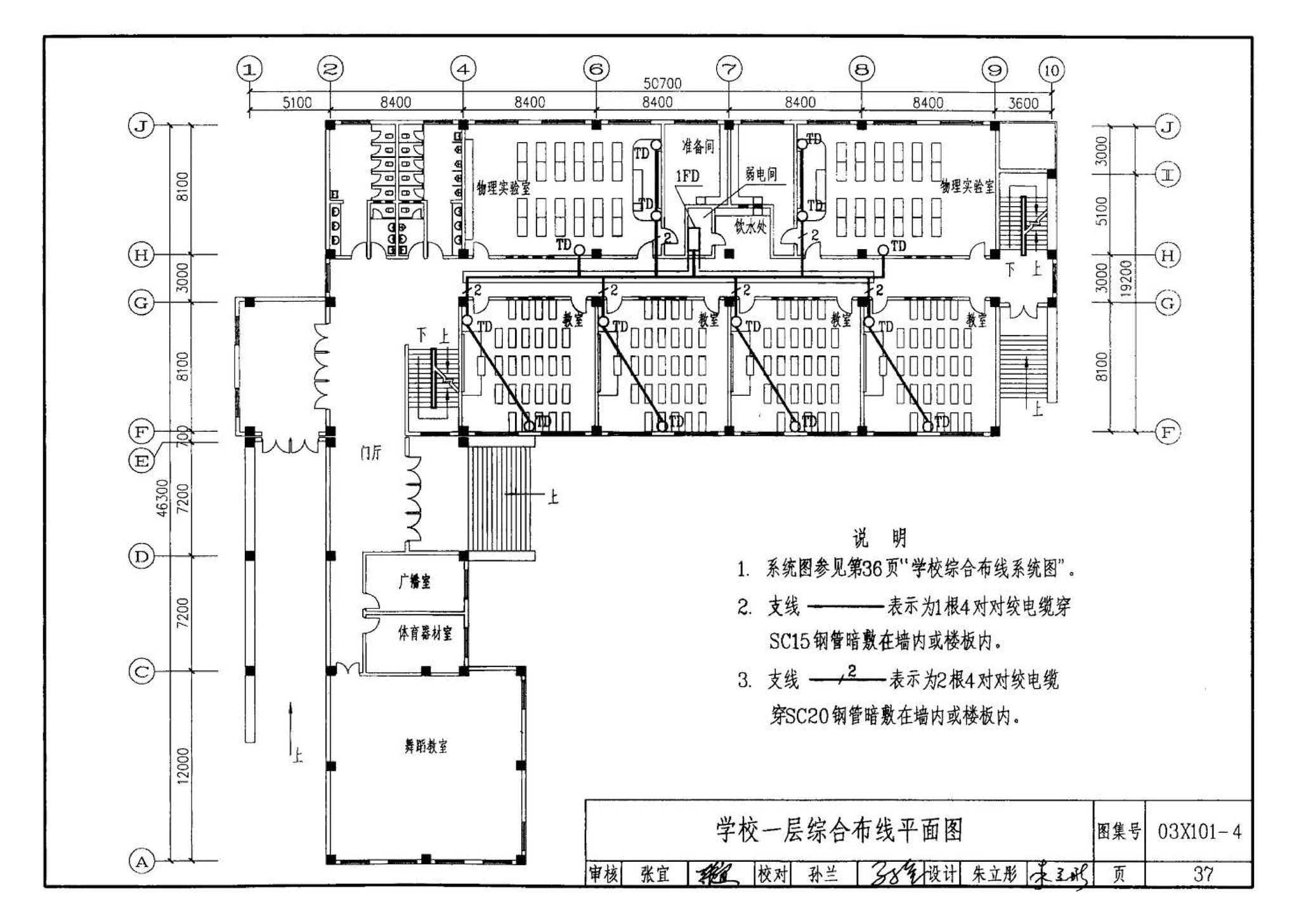 03X101-4--综合布线系统工程设计实例