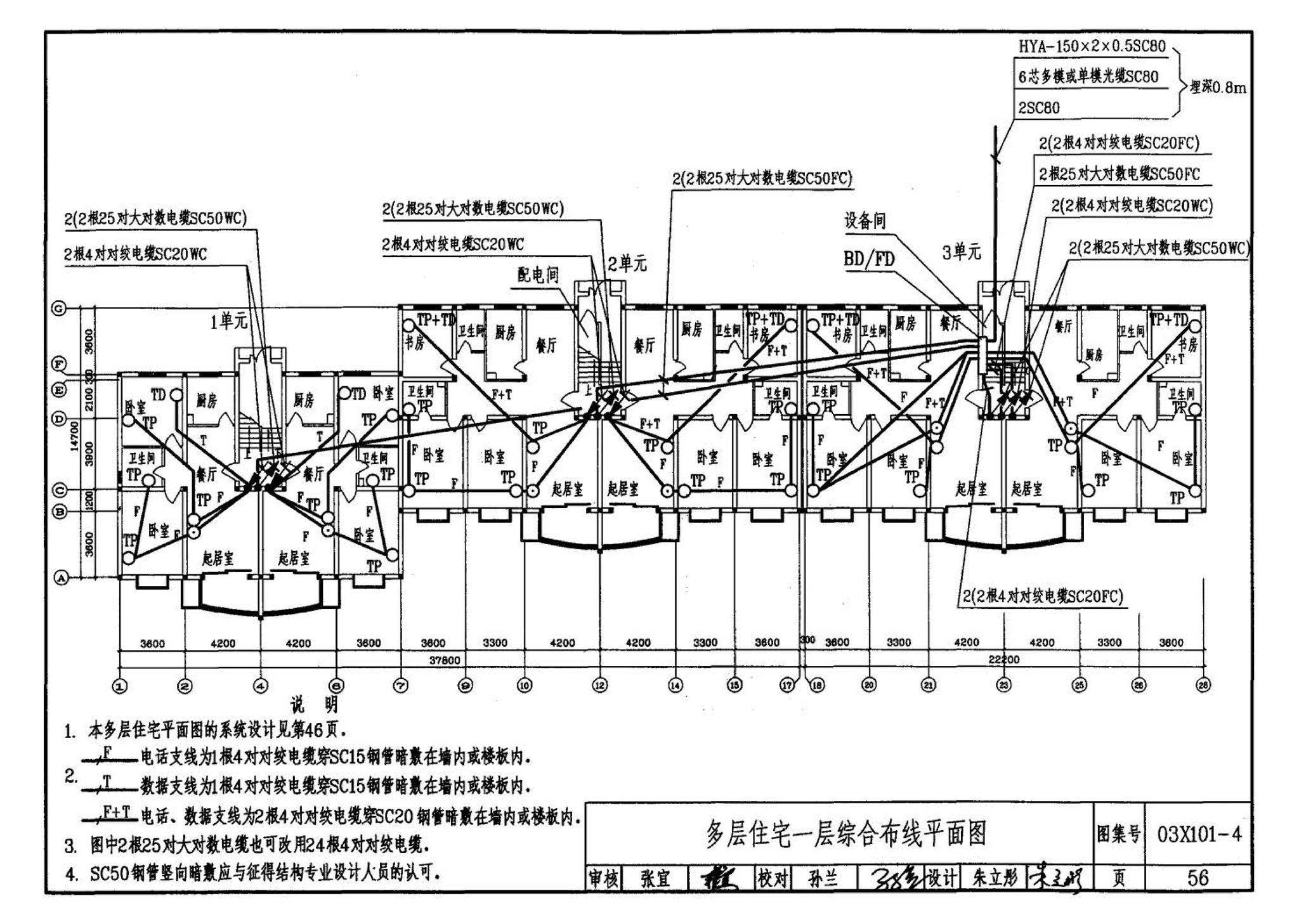 03X101-4--综合布线系统工程设计实例