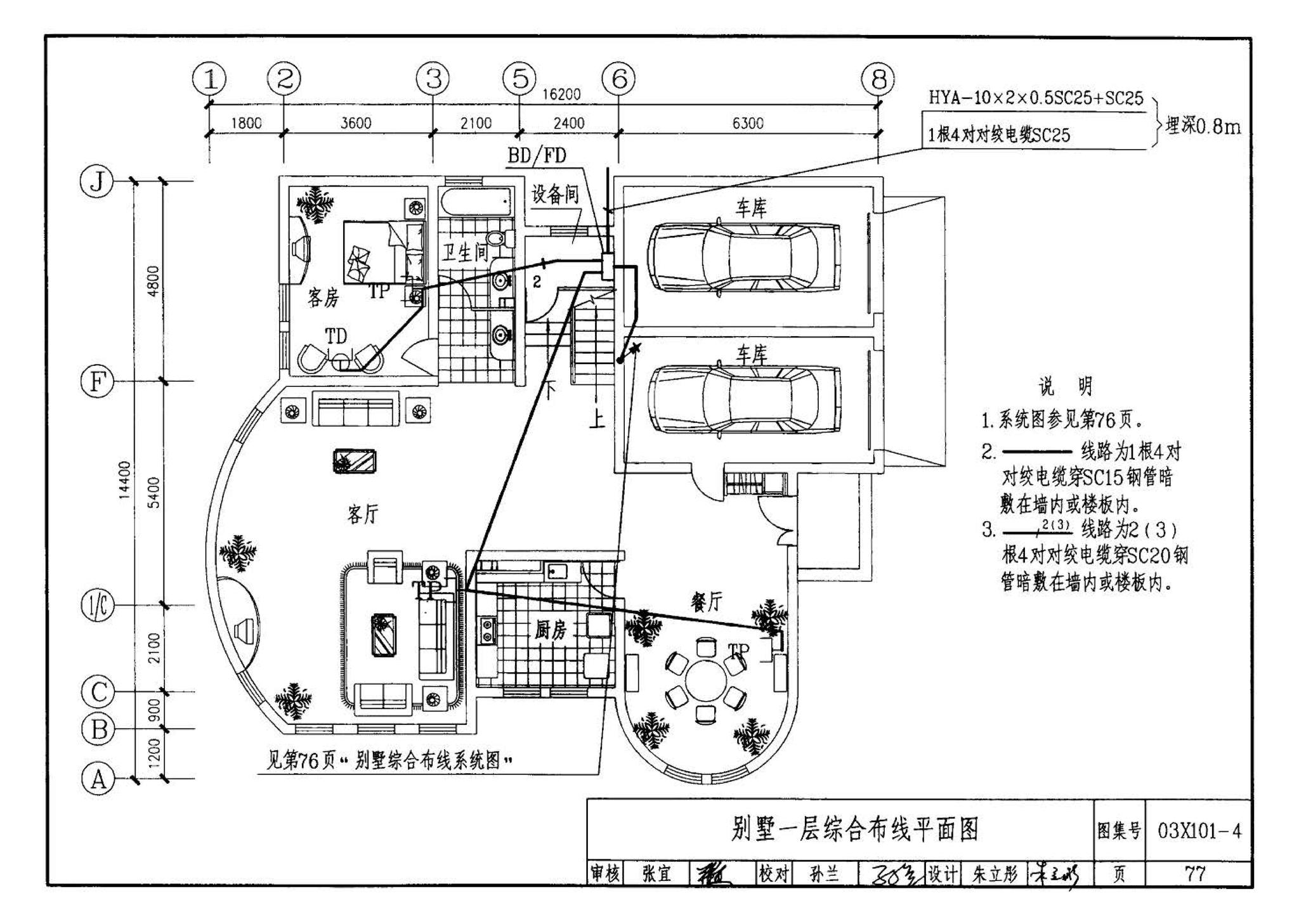 03X101-4--综合布线系统工程设计实例