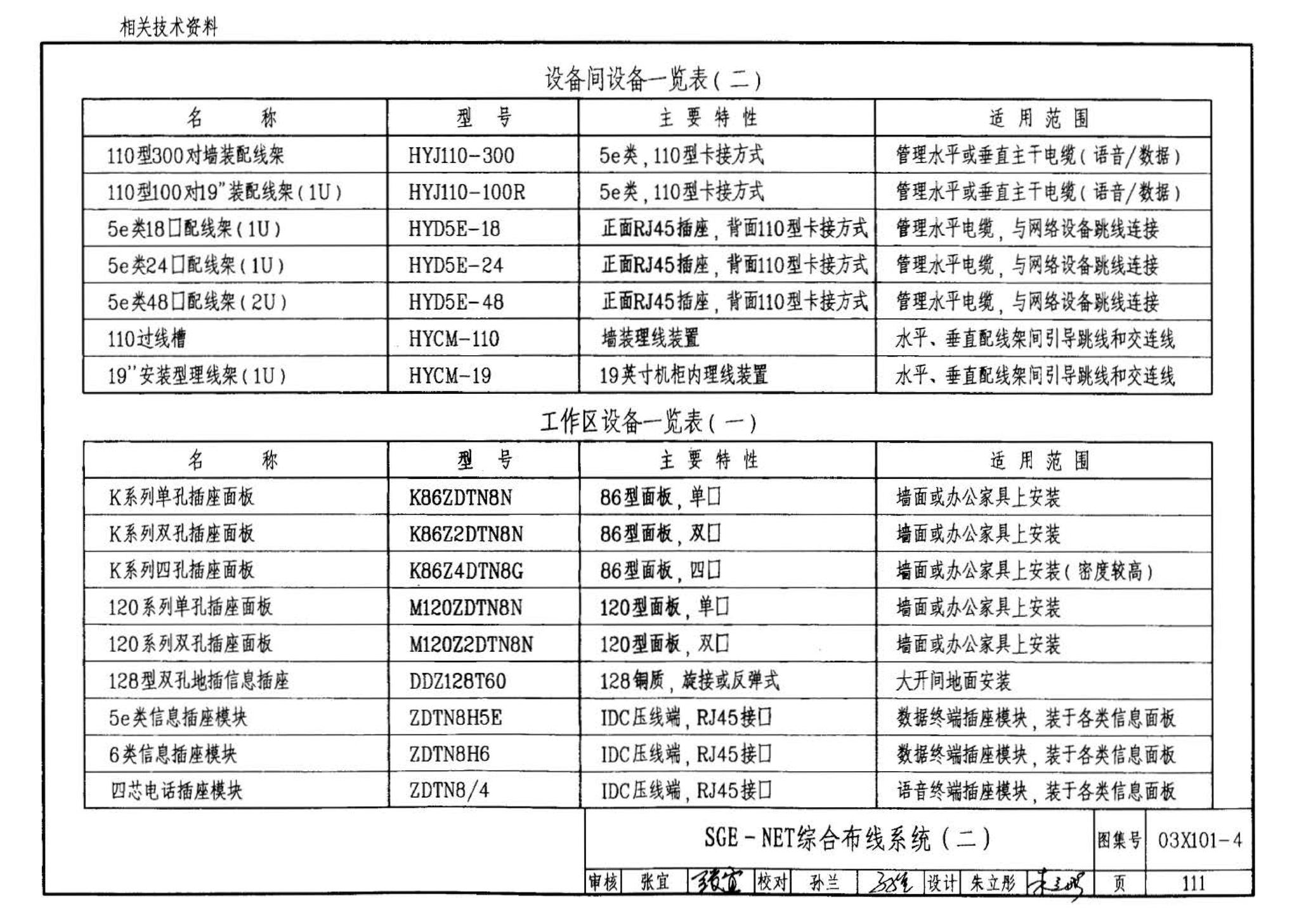 03X101-4--综合布线系统工程设计实例