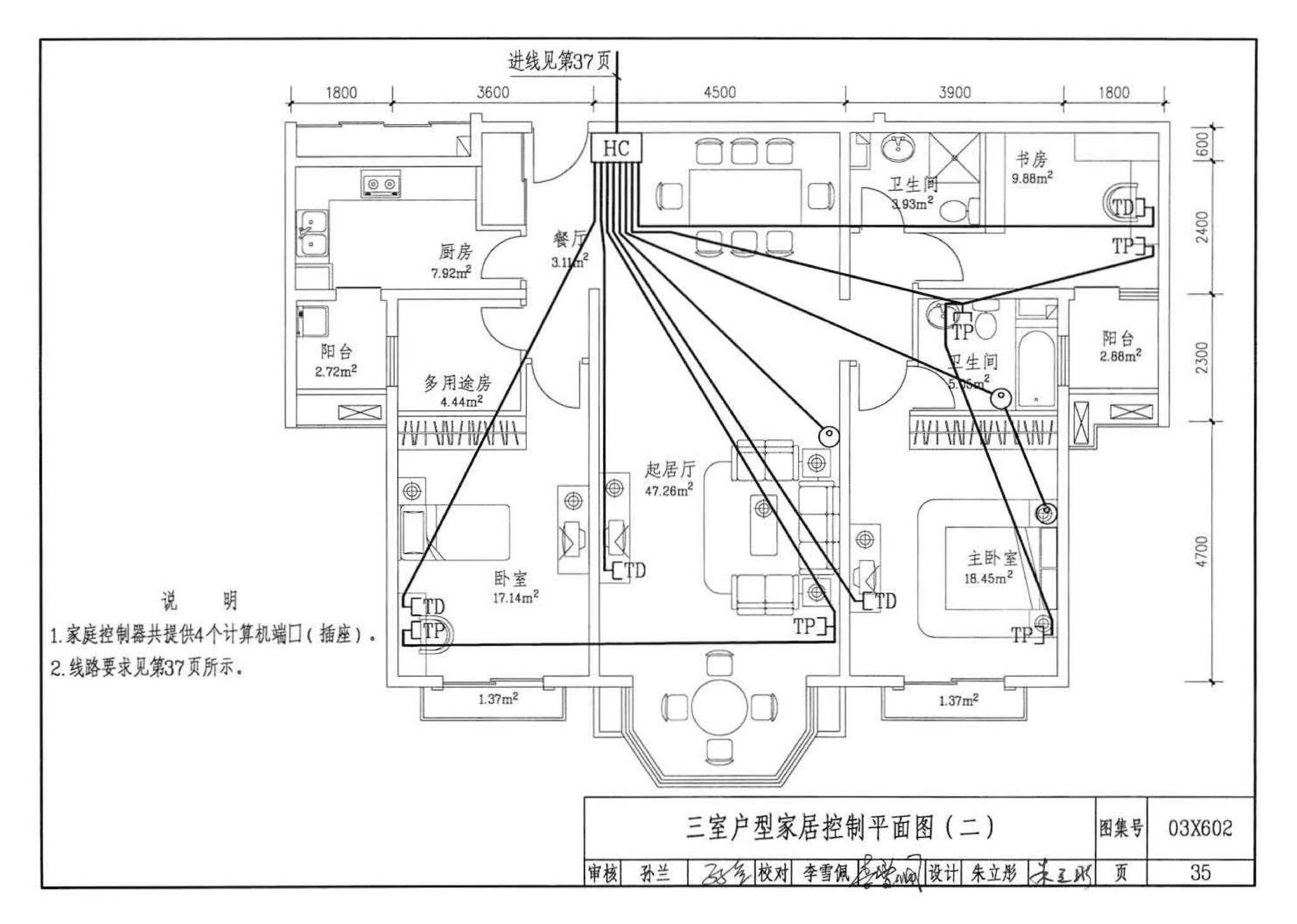 03X602--智能家居控制系统设计施工图集