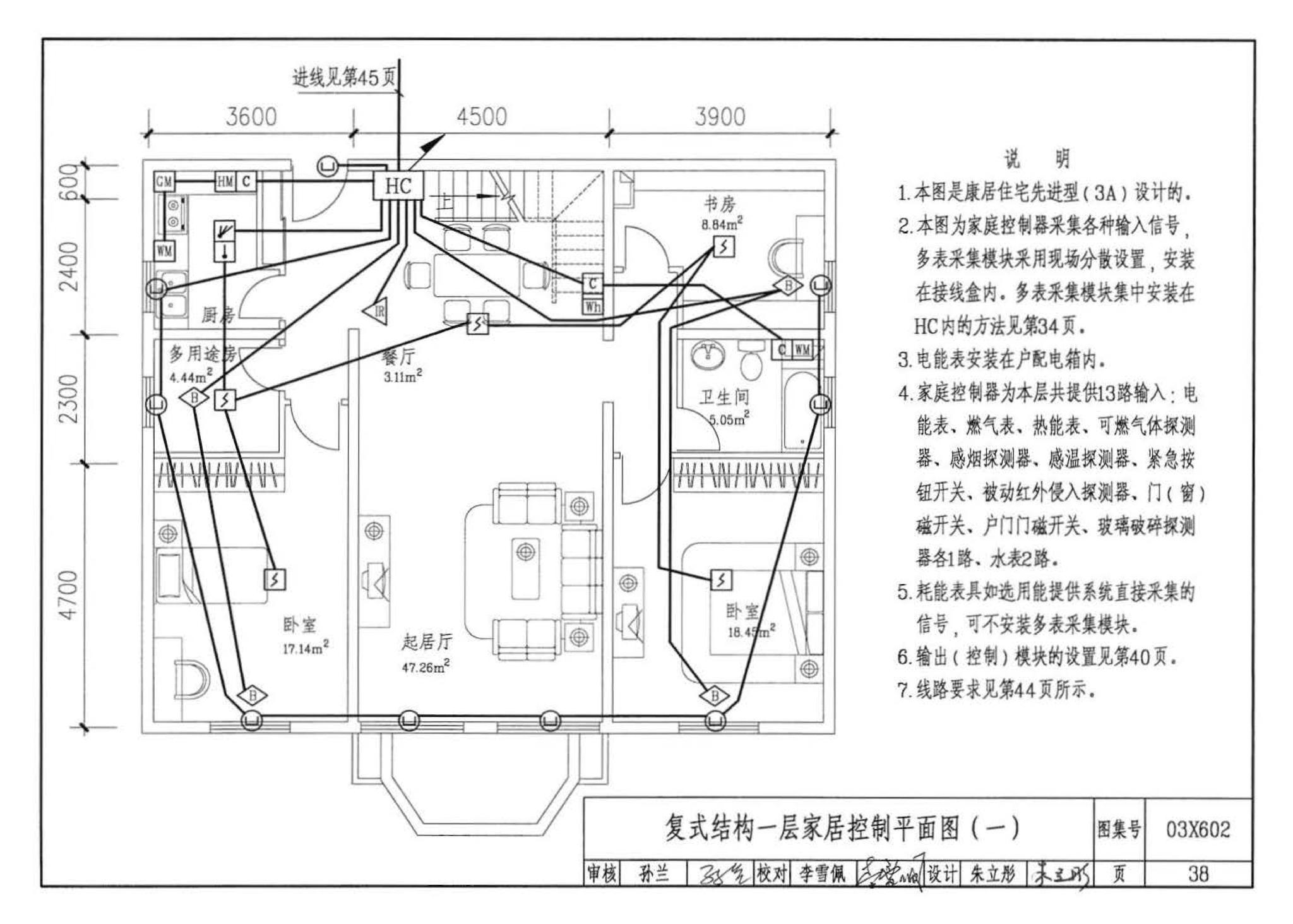 03X602--智能家居控制系统设计施工图集