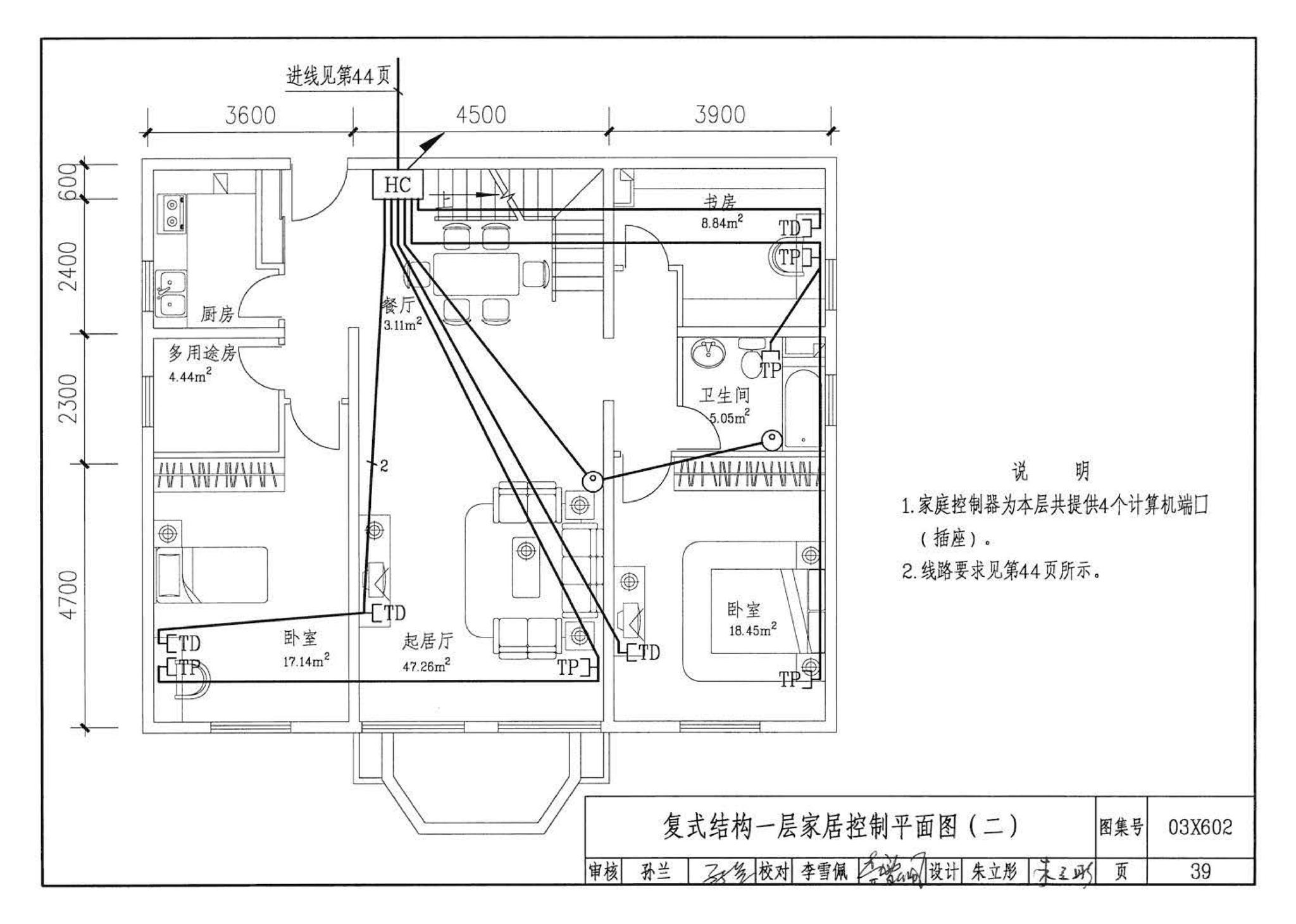 03X602--智能家居控制系统设计施工图集