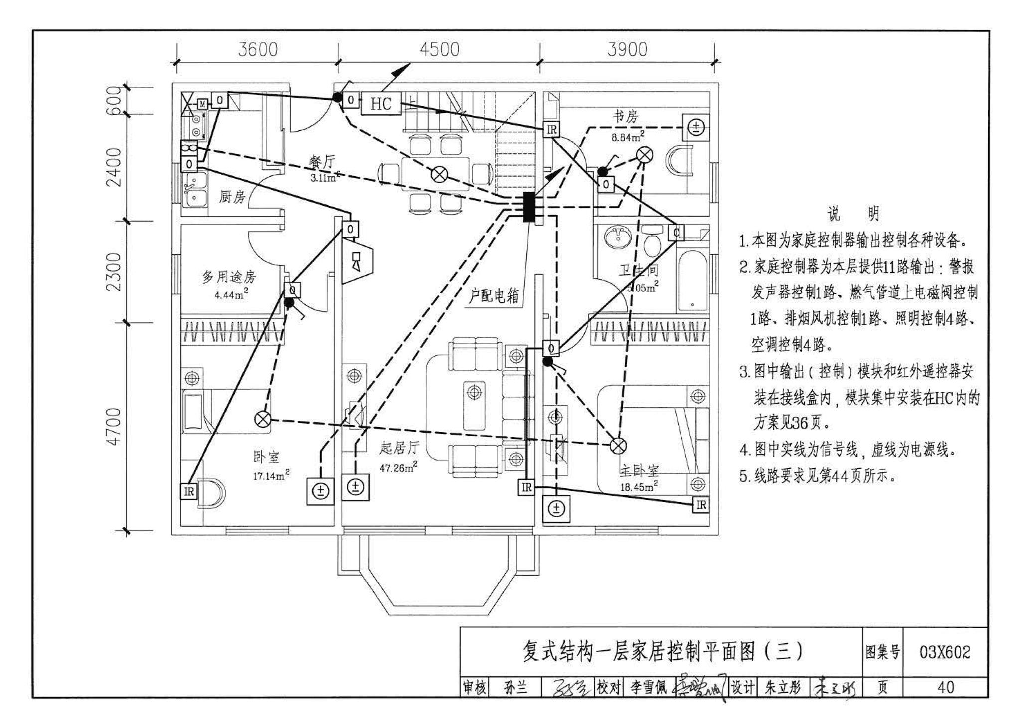 03X602--智能家居控制系统设计施工图集