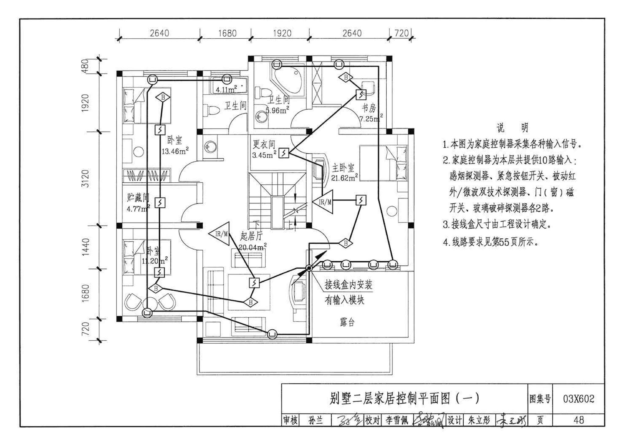 03X602--智能家居控制系统设计施工图集