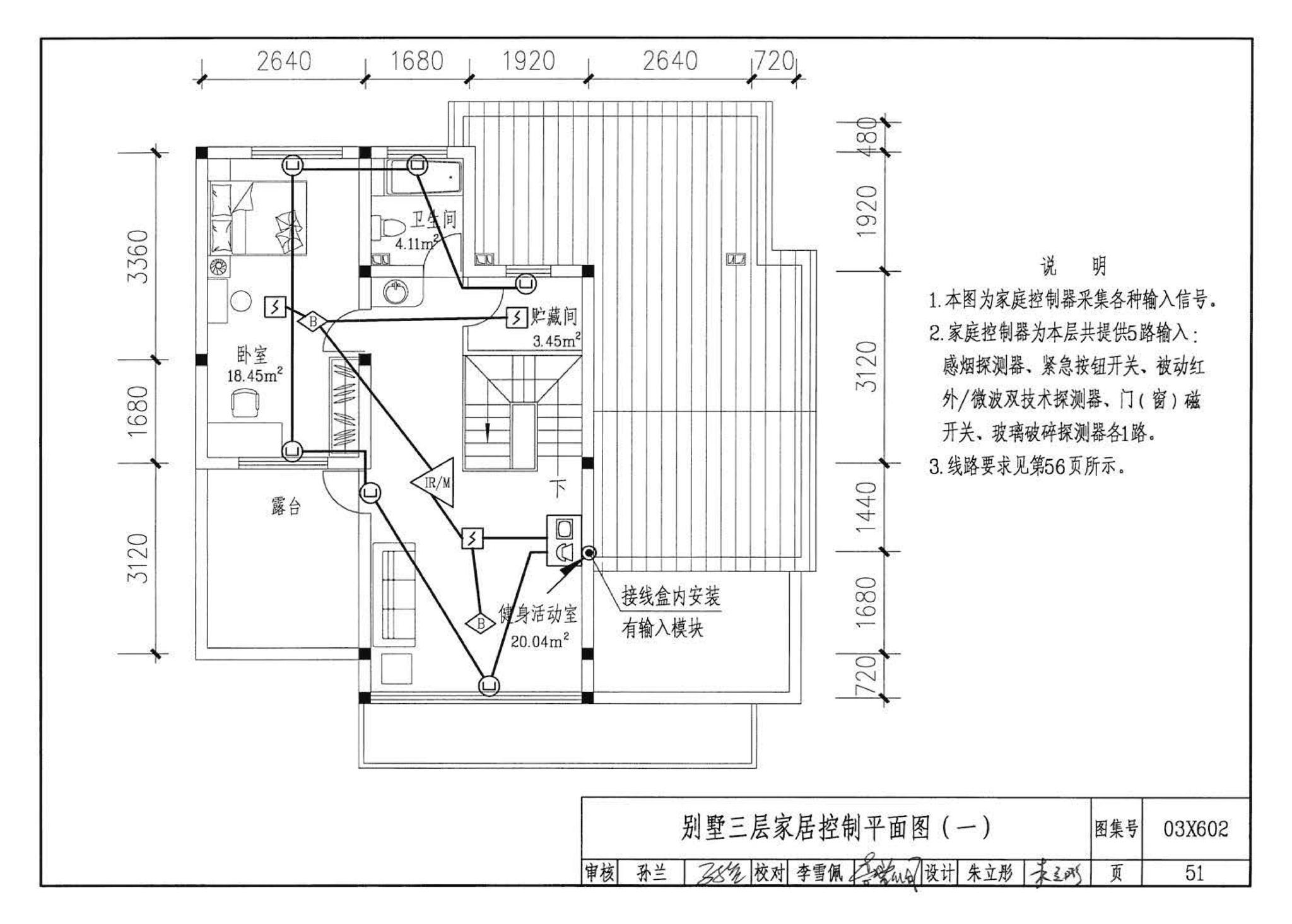 03X602--智能家居控制系统设计施工图集