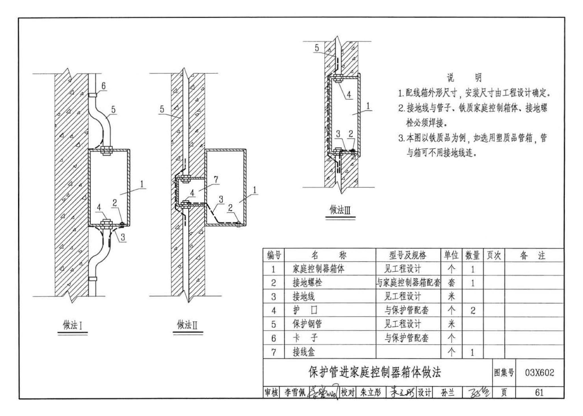 03X602--智能家居控制系统设计施工图集