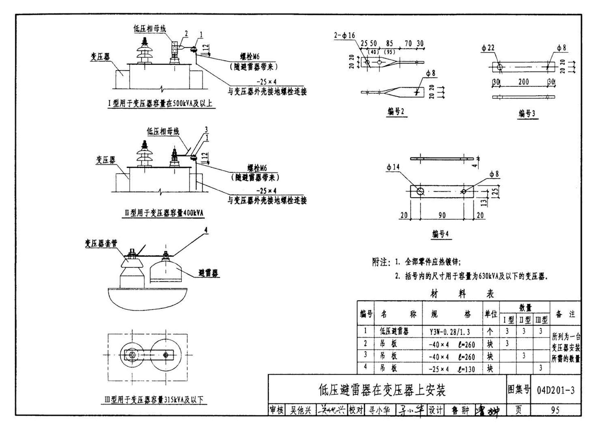 04D201-3--室外变压器安装