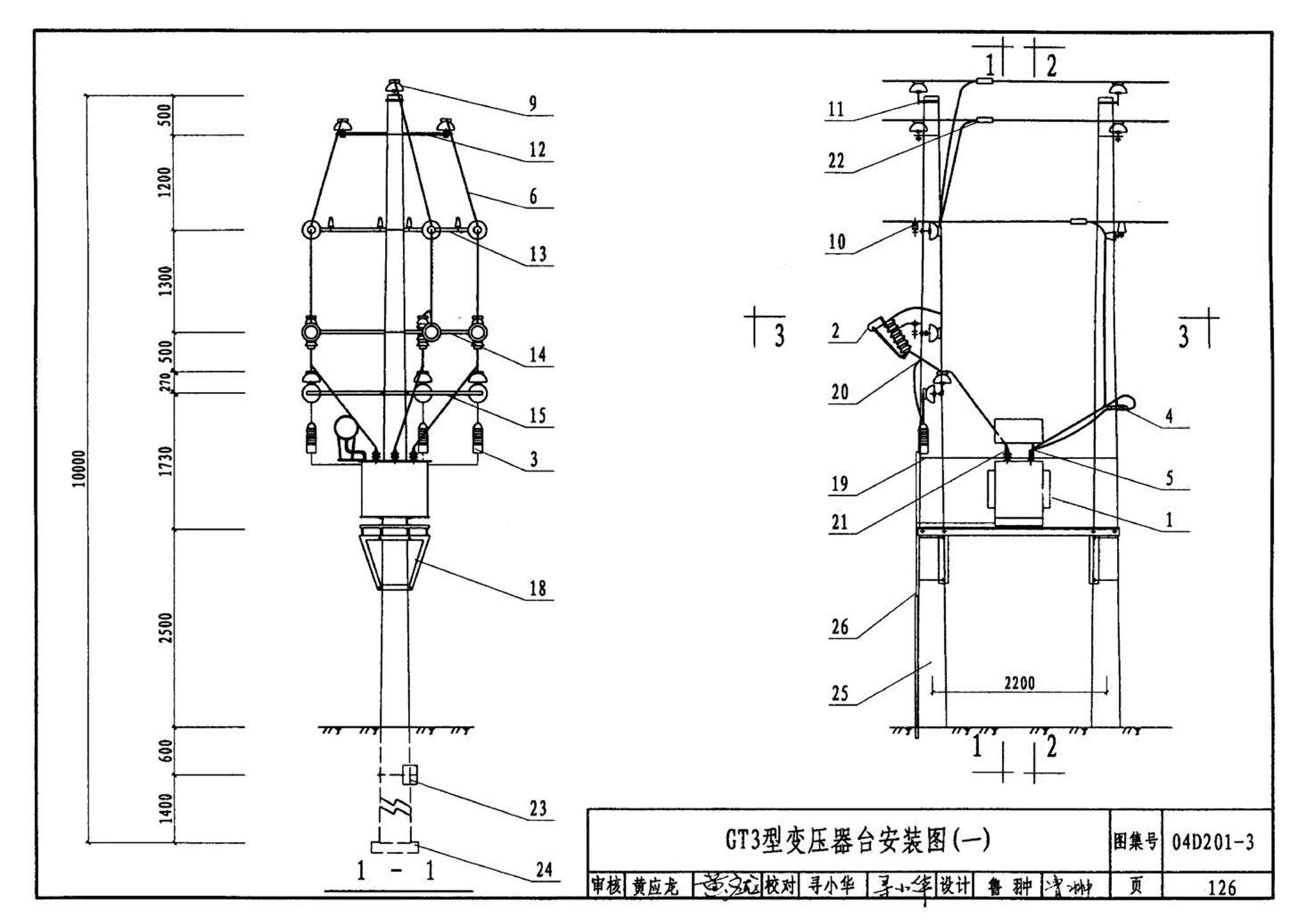 04D201-3--室外变压器安装