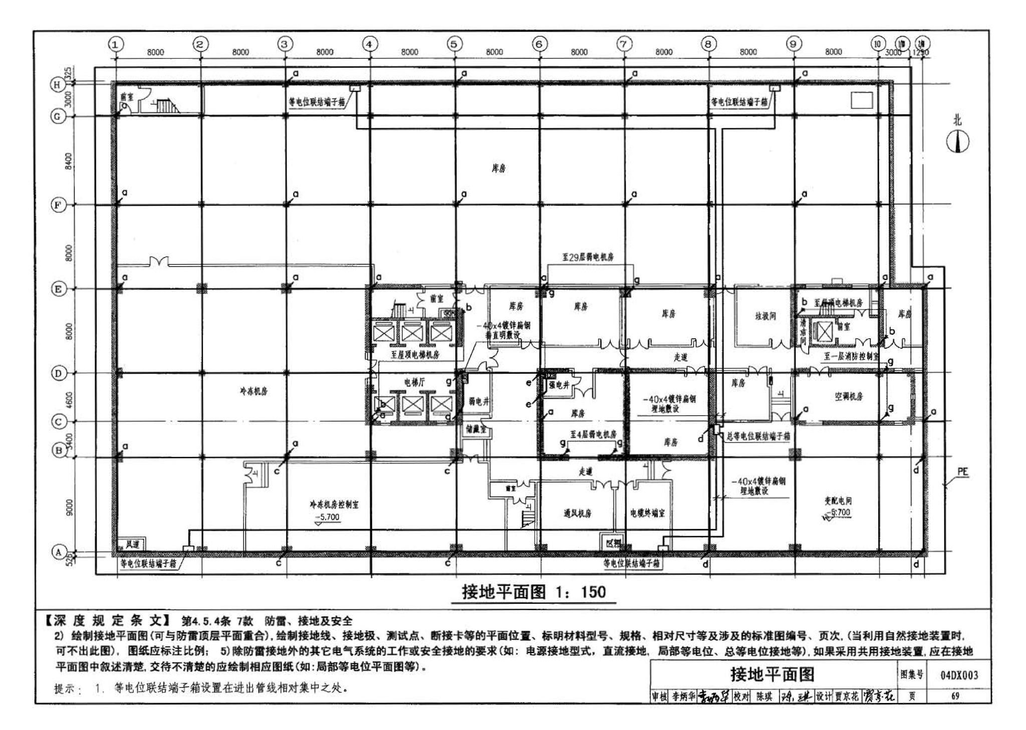 04DX003--民用建筑工程电气施工图设计深度图样