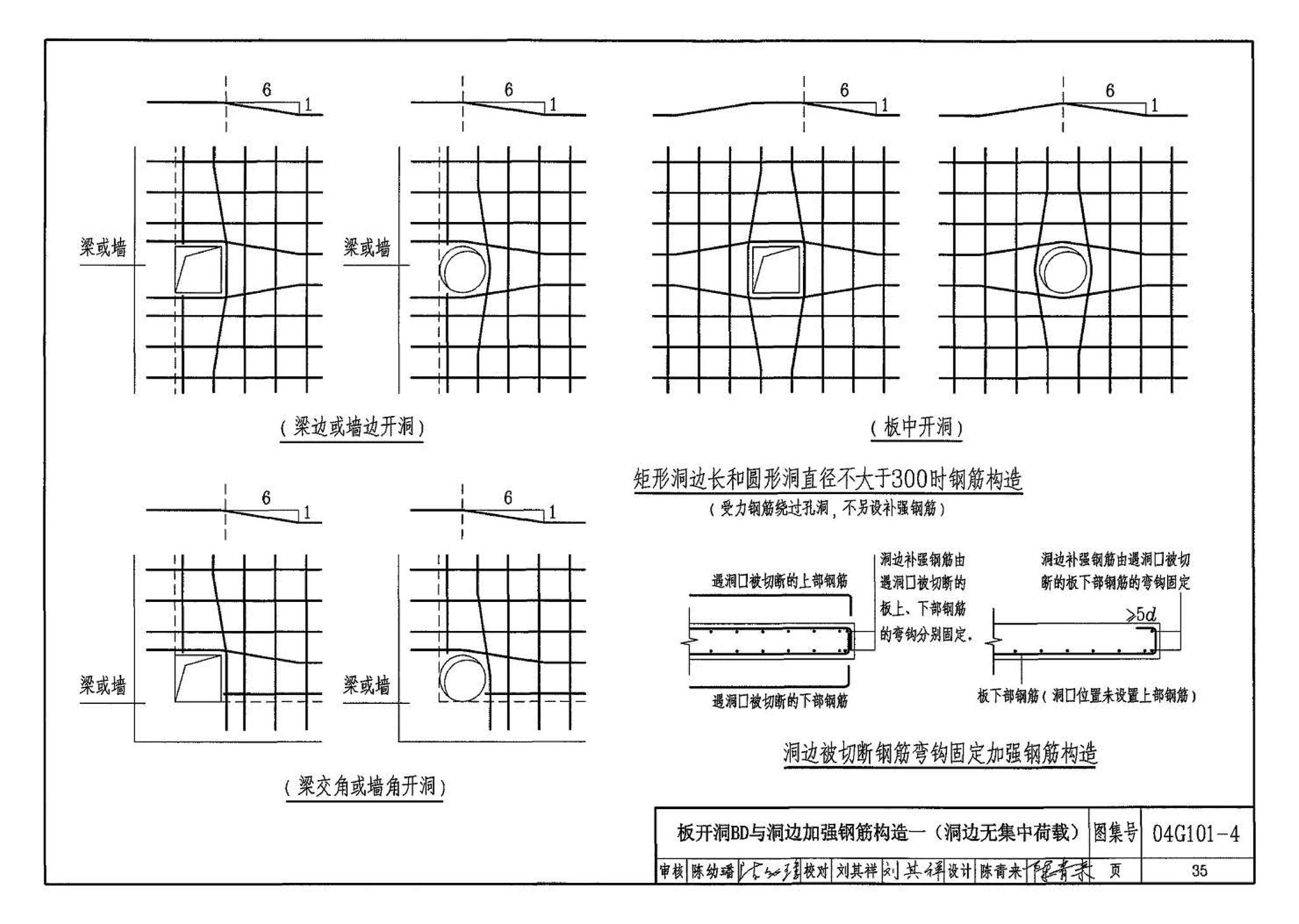 04G101-4--混凝土结构施工图平面整体表示方法制图规则和构造详图（现浇混凝土楼面与屋面板）