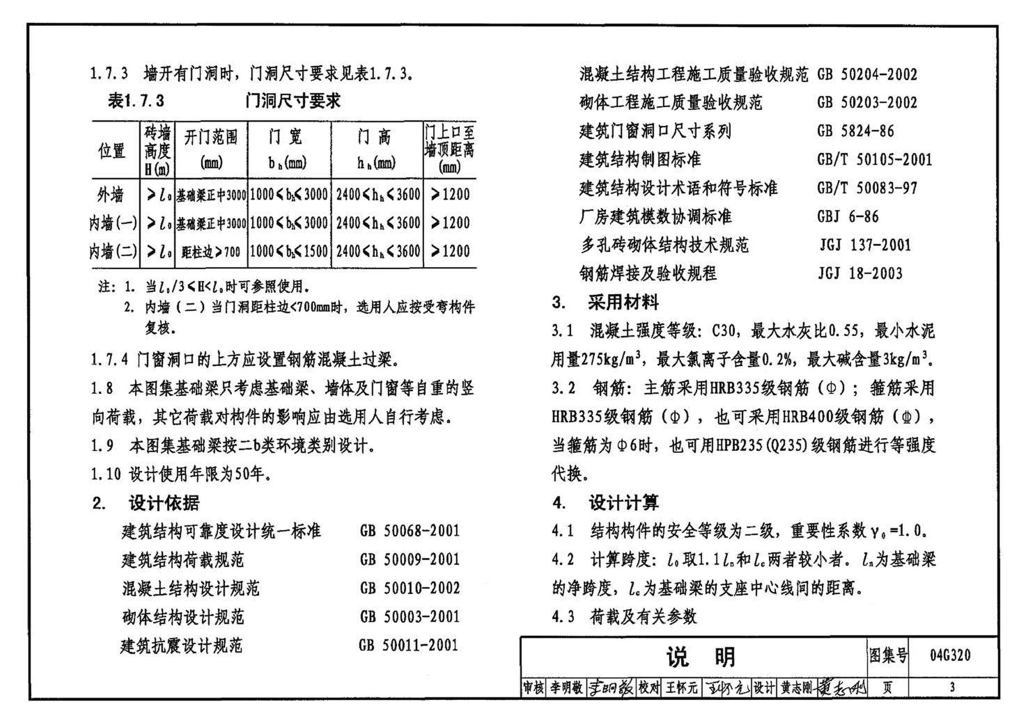 04G320--钢筋混凝土基础梁