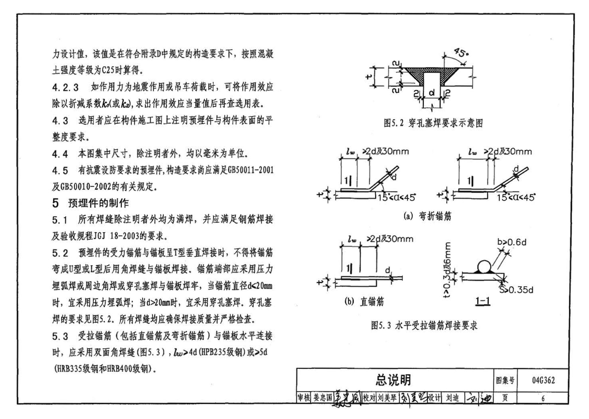 04G362--钢筋混凝土结构预埋件