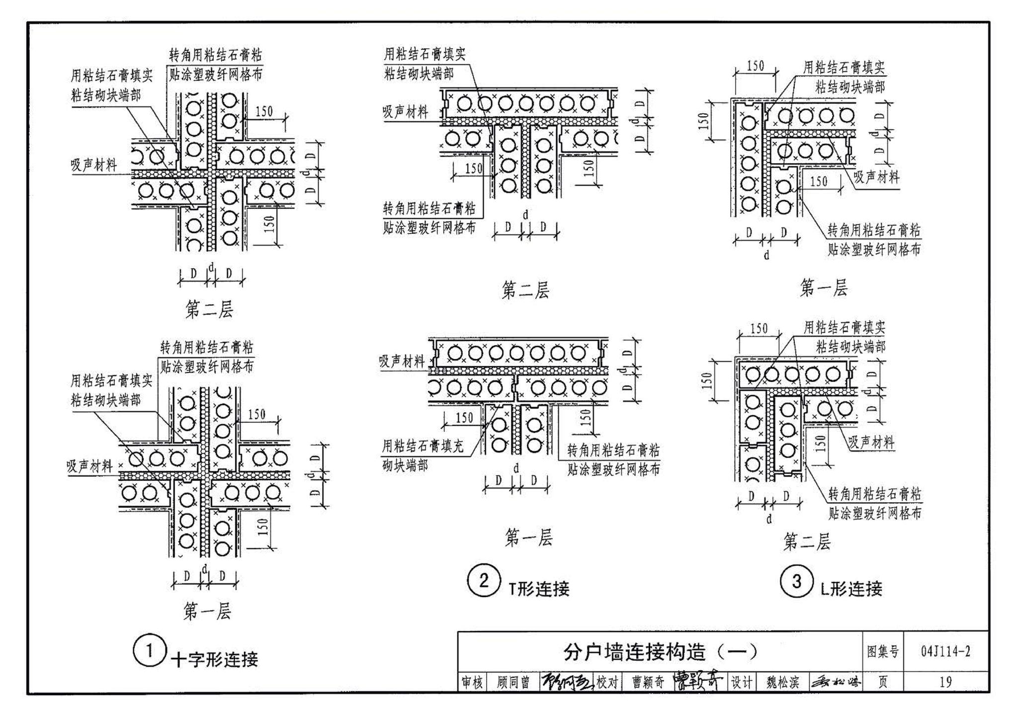 04J114-2--石膏砌块内隔墙