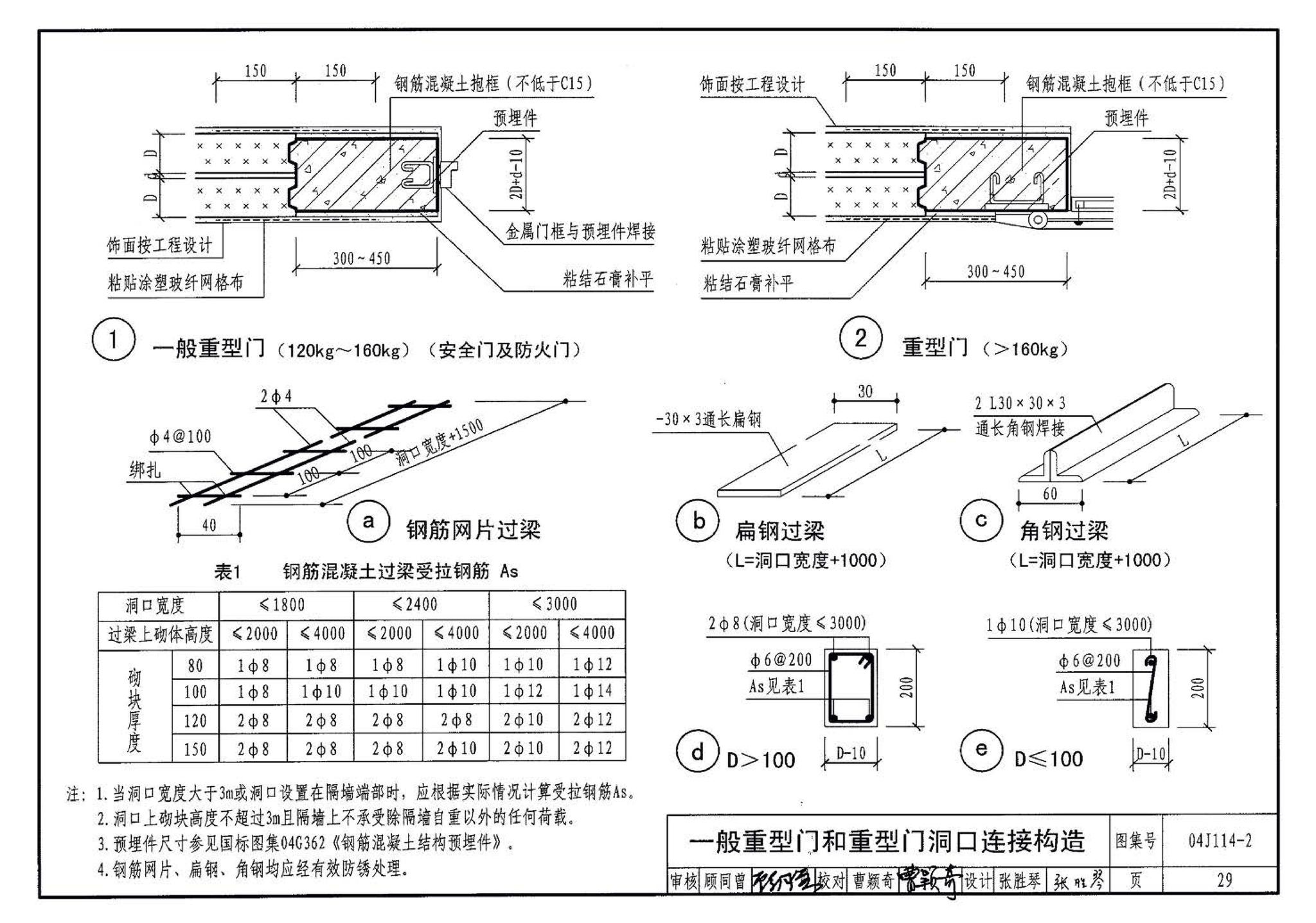 04J114-2--石膏砌块内隔墙