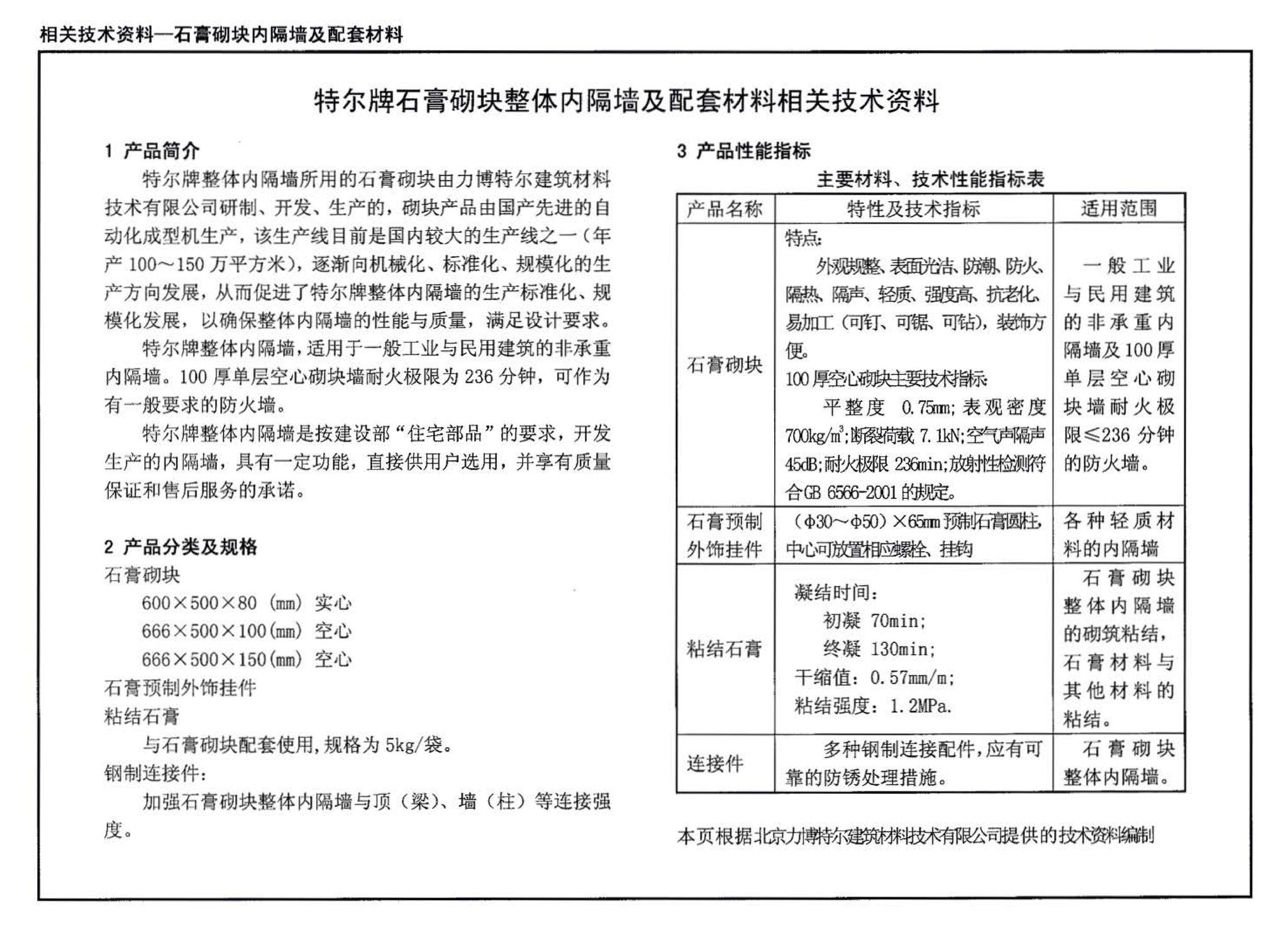 04J114-2--石膏砌块内隔墙