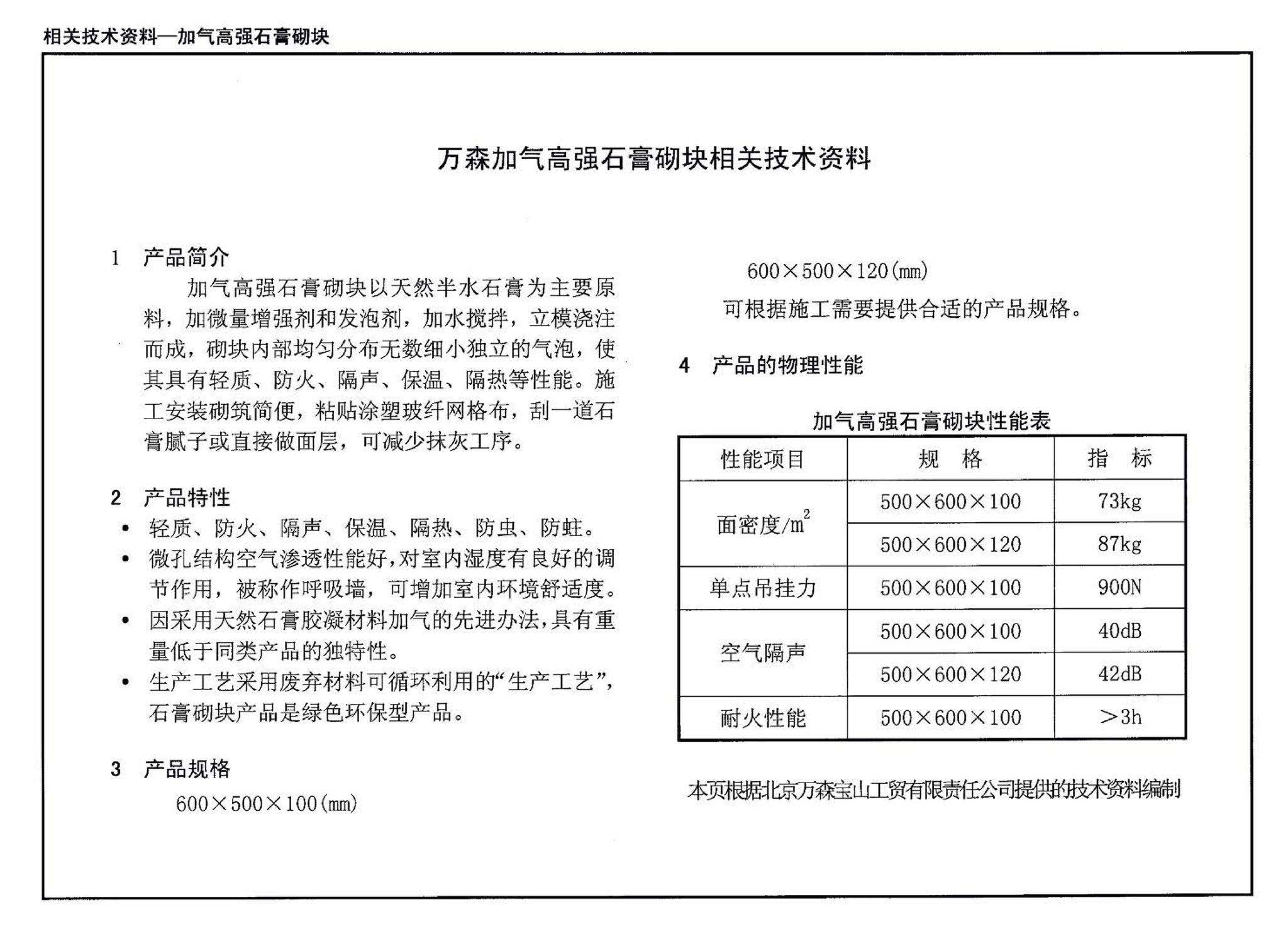 04J114-2--石膏砌块内隔墙