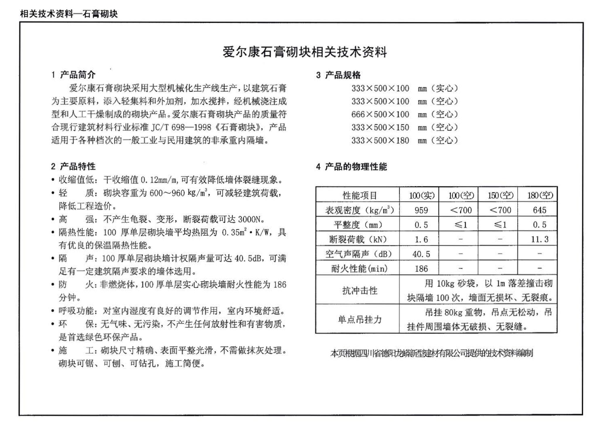 04J114-2--石膏砌块内隔墙