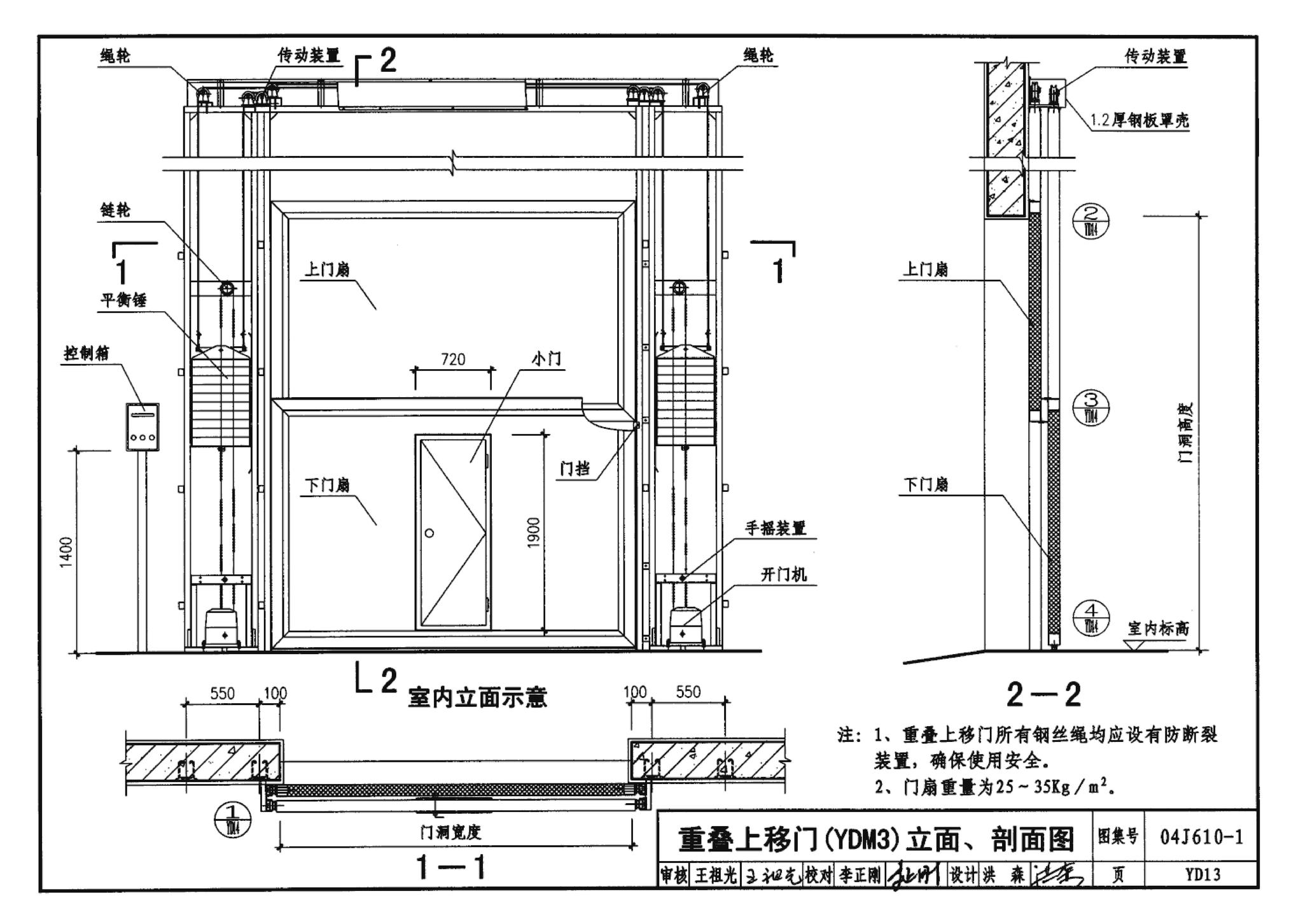 04J610-1--特种门窗－变压器室钢门窗、配变电所钢大门、防射线门窗、冷藏库门、保温门、隔声门