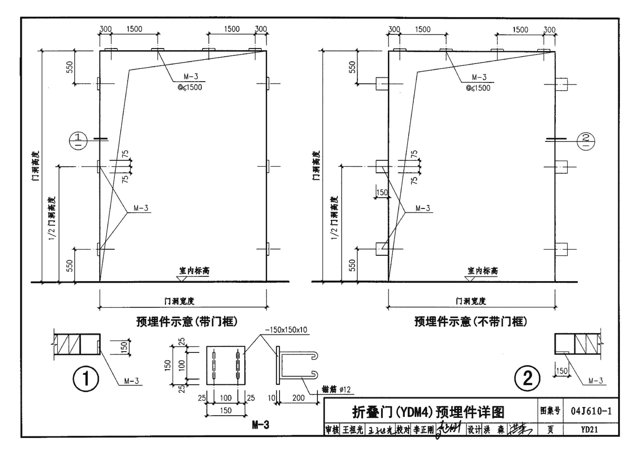 04J610-1--特种门窗－变压器室钢门窗、配变电所钢大门、防射线门窗、冷藏库门、保温门、隔声门