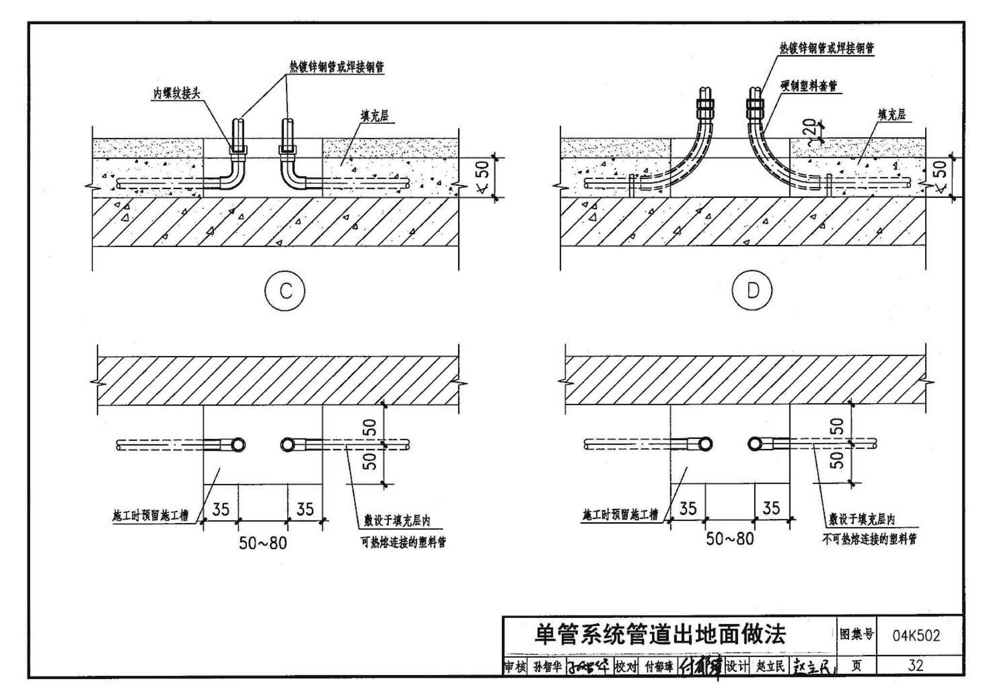 04K502--热水集中采暖分户热计量系统施工安装