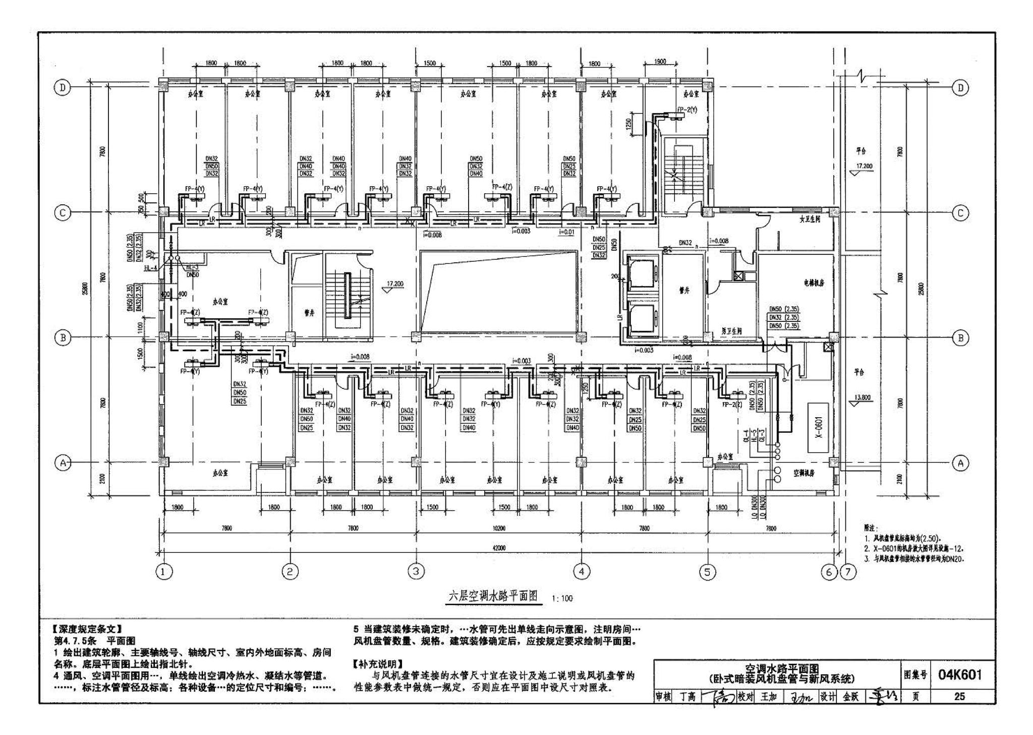 04K601--民用建筑工程暖通空调及动力施工图设计深度图样