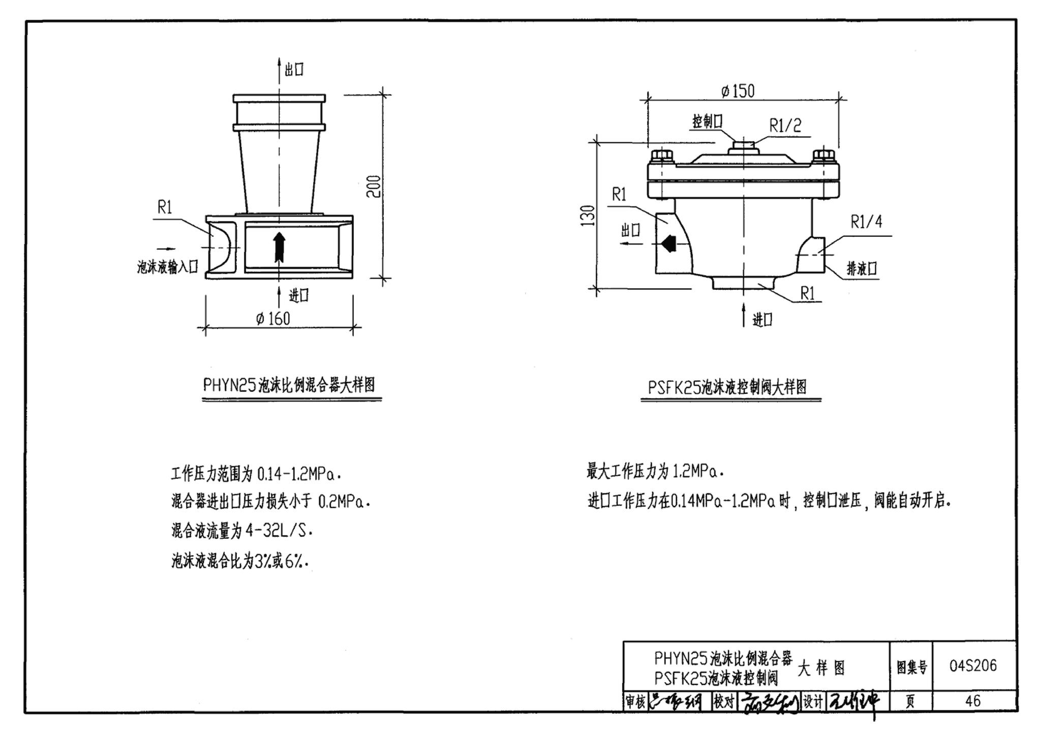 04S206--自动喷水与水喷雾灭火设施安装