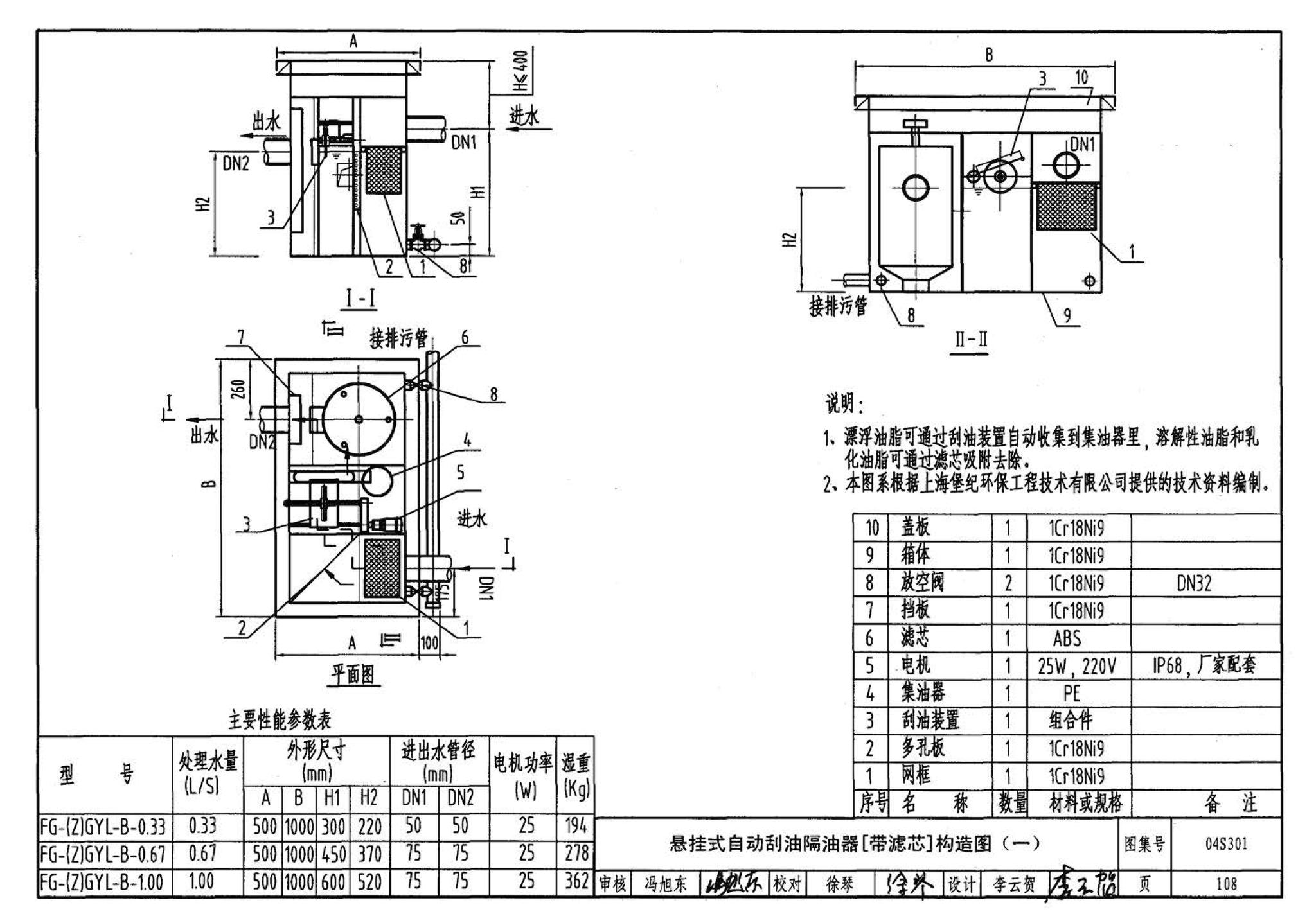 04S301--建筑排水设备附件选用安装