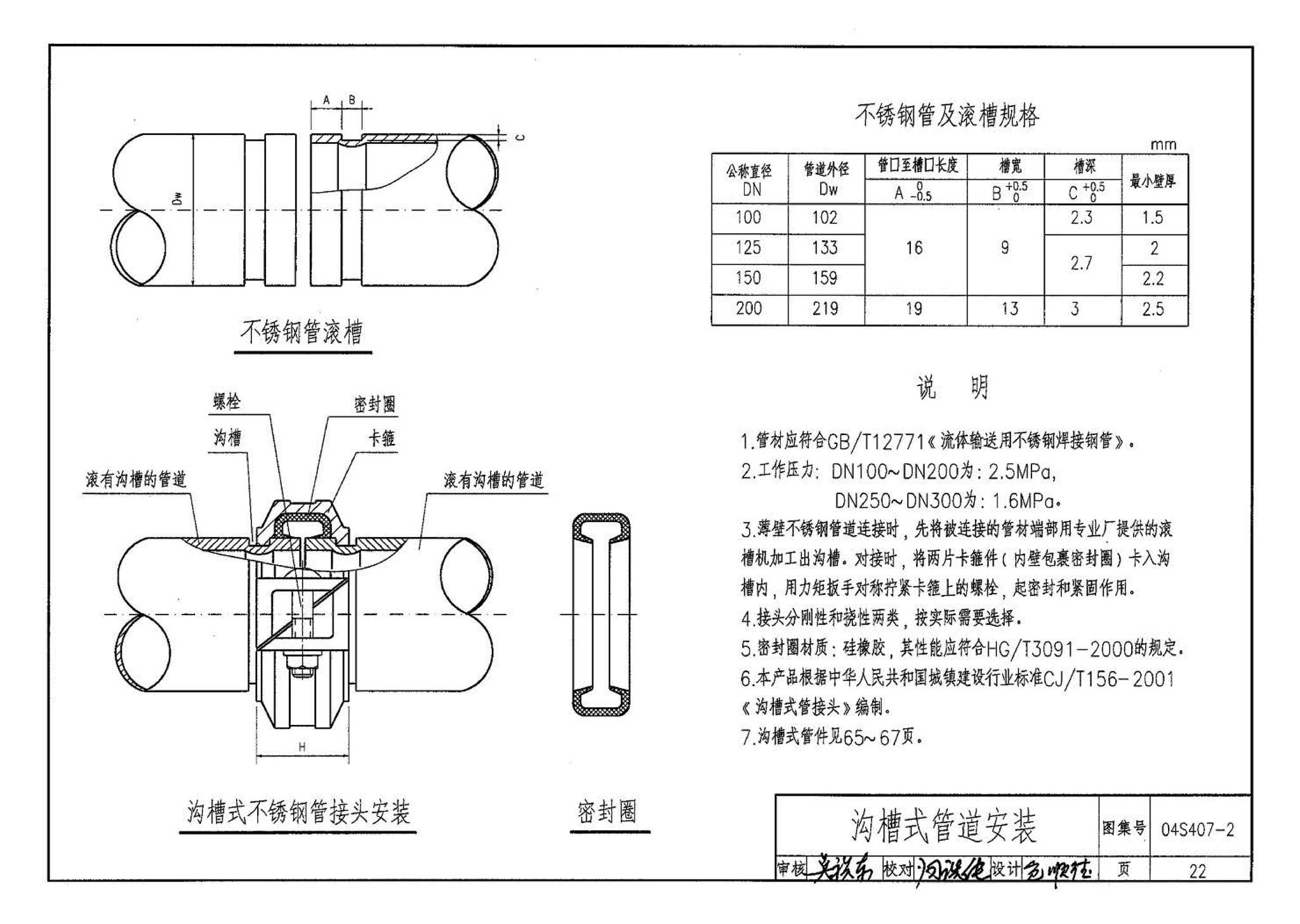 04S407-2--建筑给水金属管道安装－薄壁不锈钢管