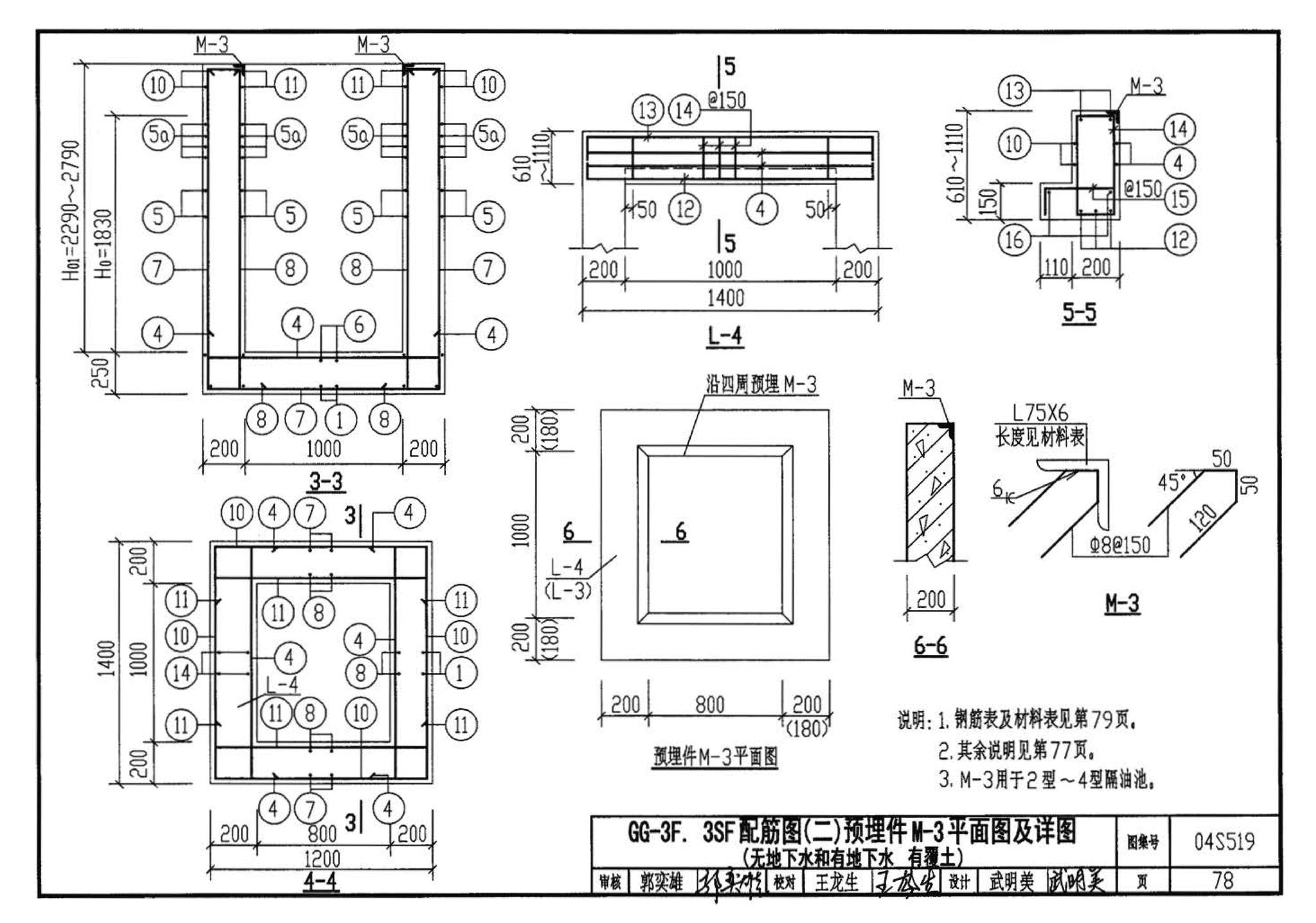 04S519--小型排水构筑物