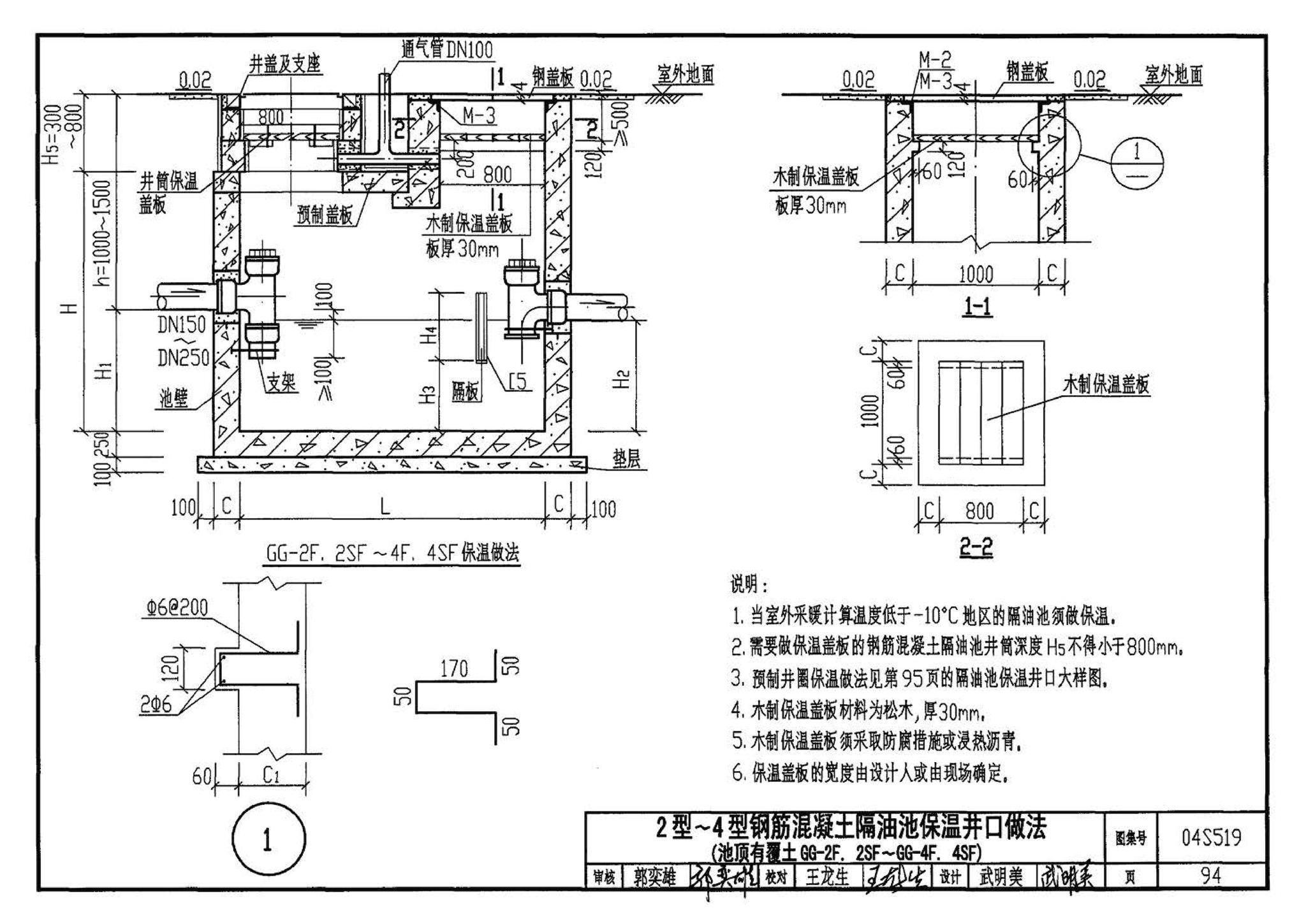 04S519--小型排水构筑物