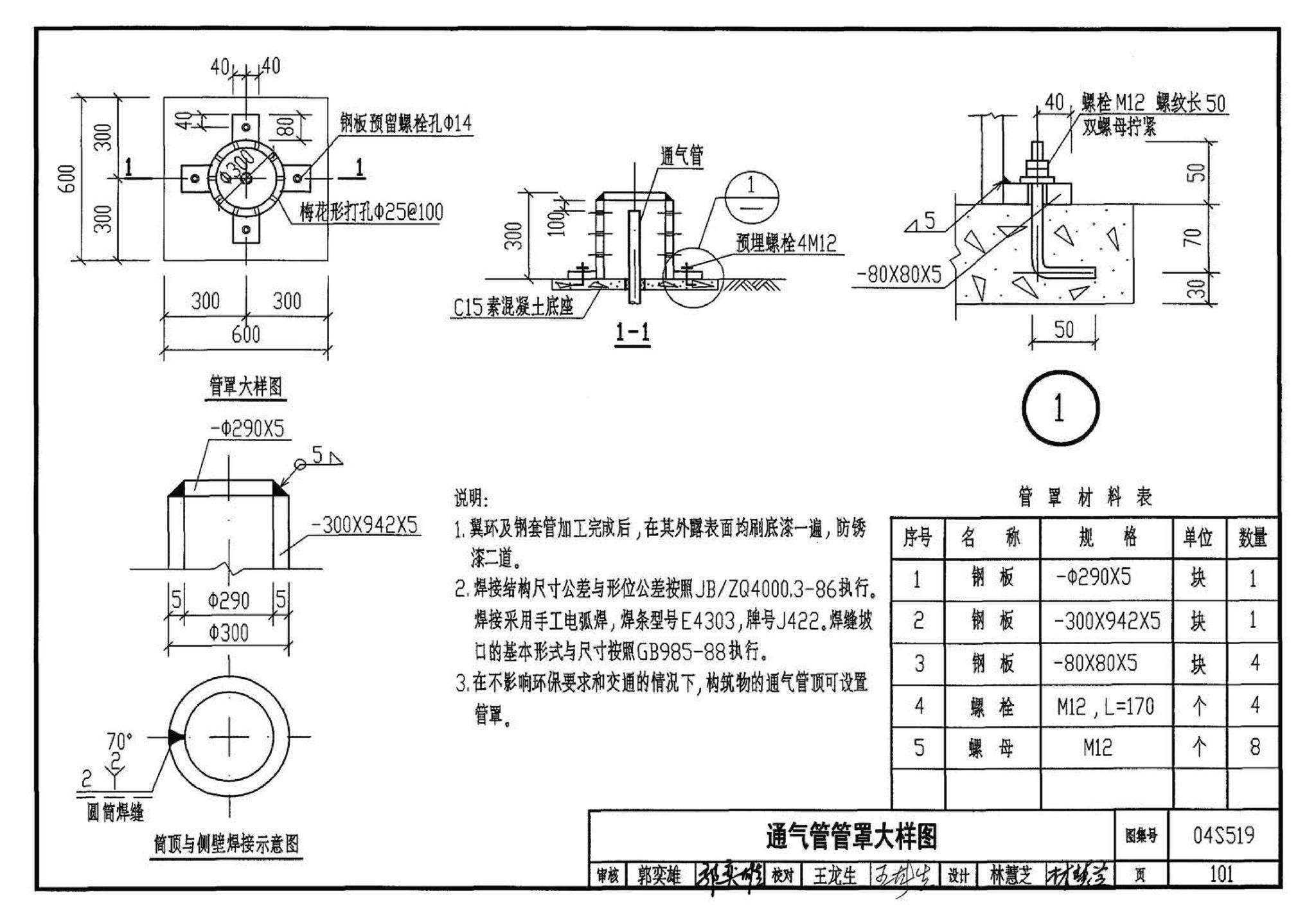 04S519--小型排水构筑物