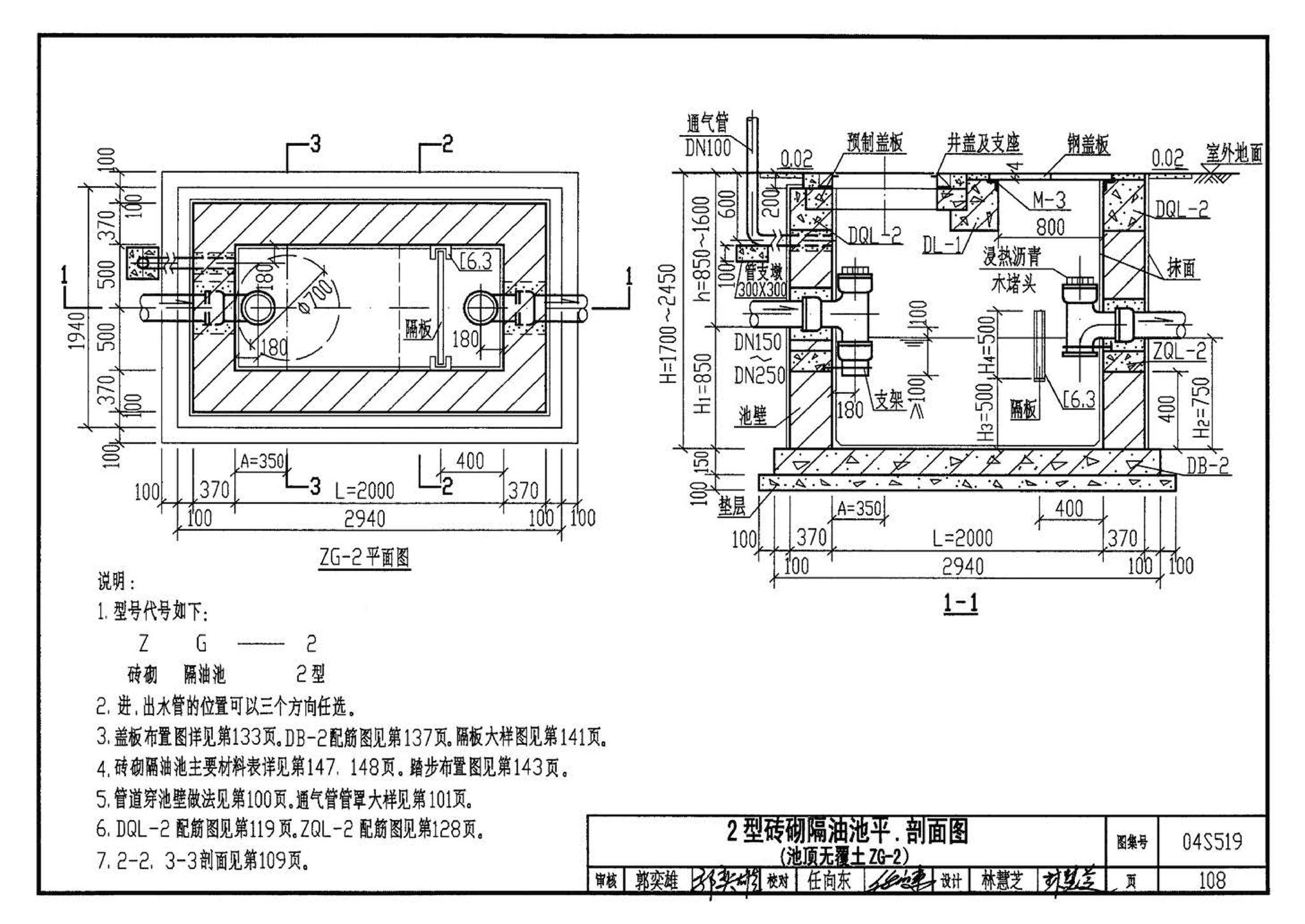 04S519--小型排水构筑物